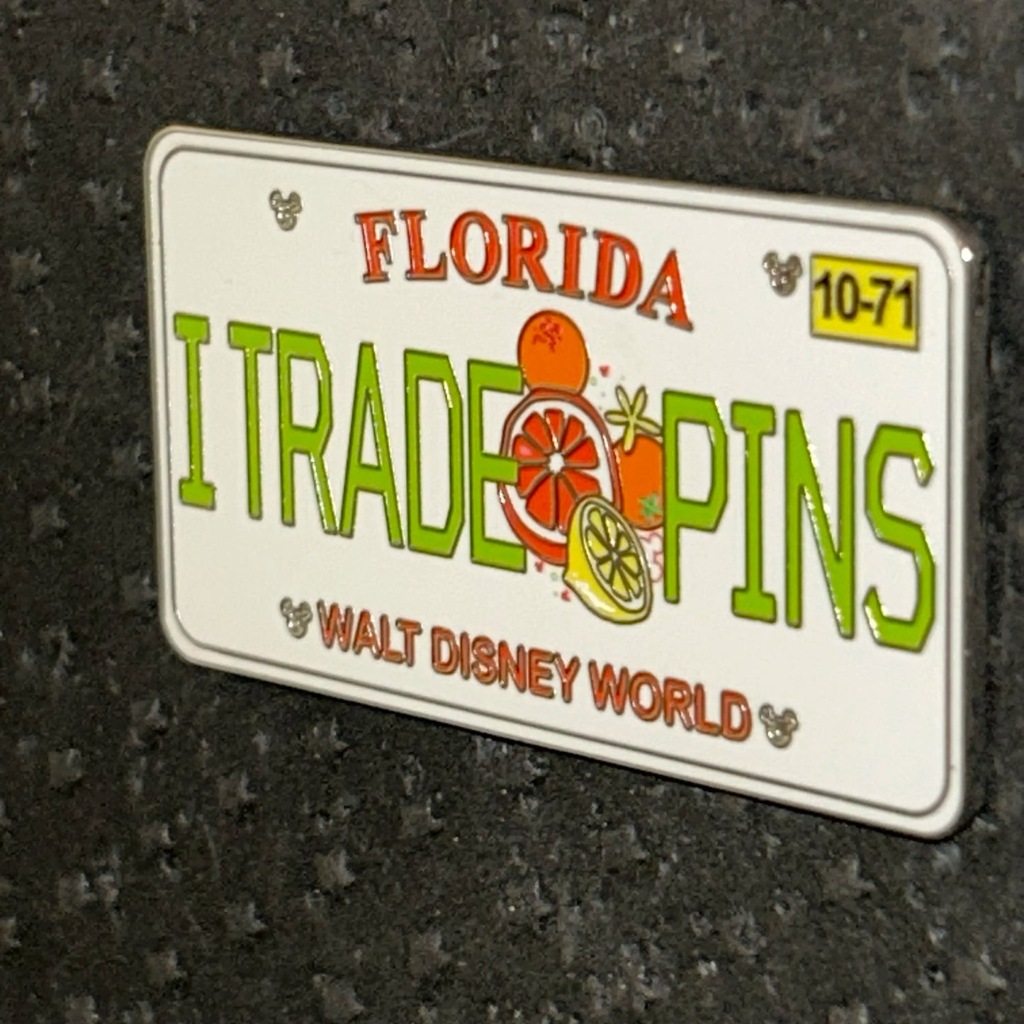 2025 - Florida License Plate - I Trade Pins - 10-71 - WDW - Disney Pin