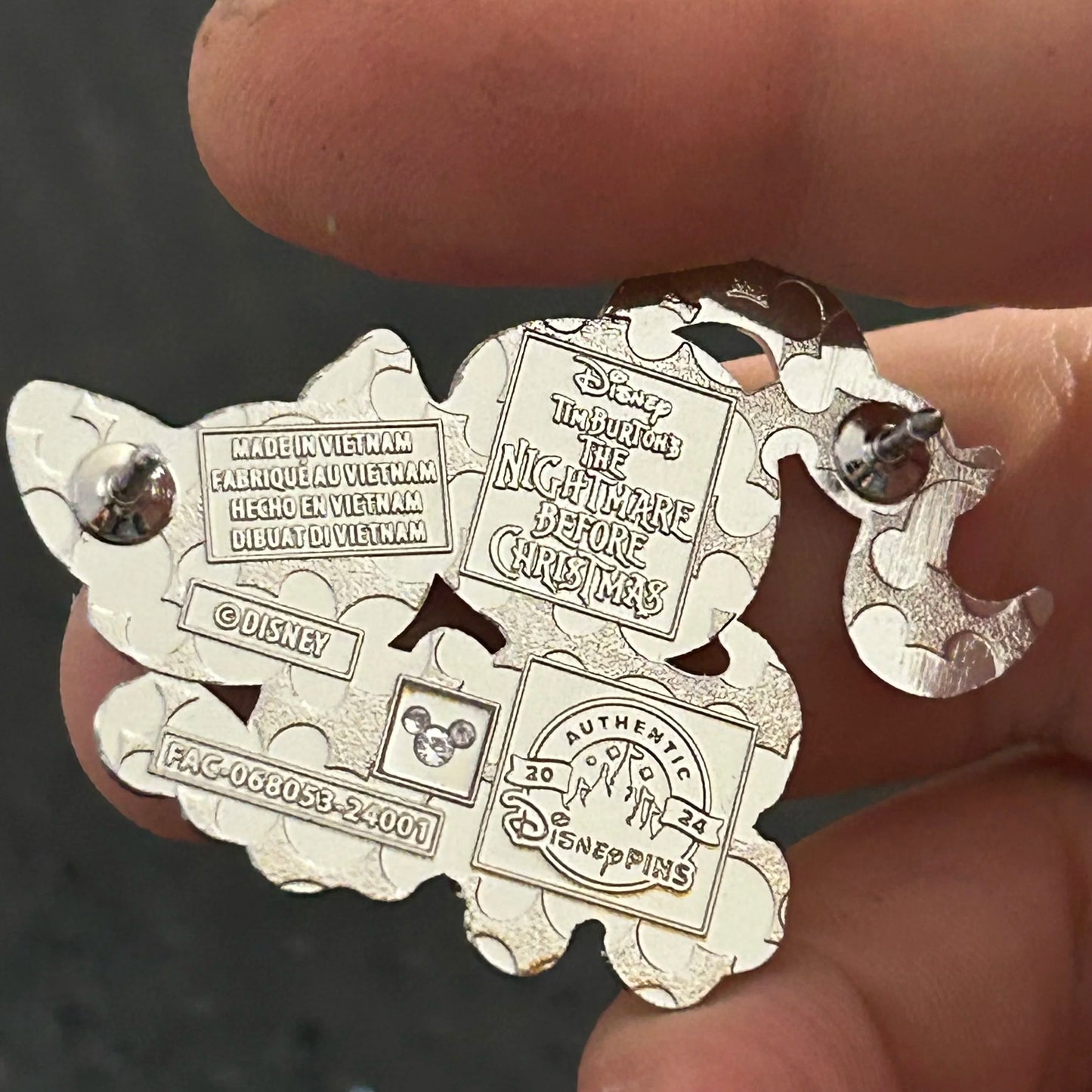 2024 - Zero and Black Cat - Nightmare Before Christmas- Disney Pin