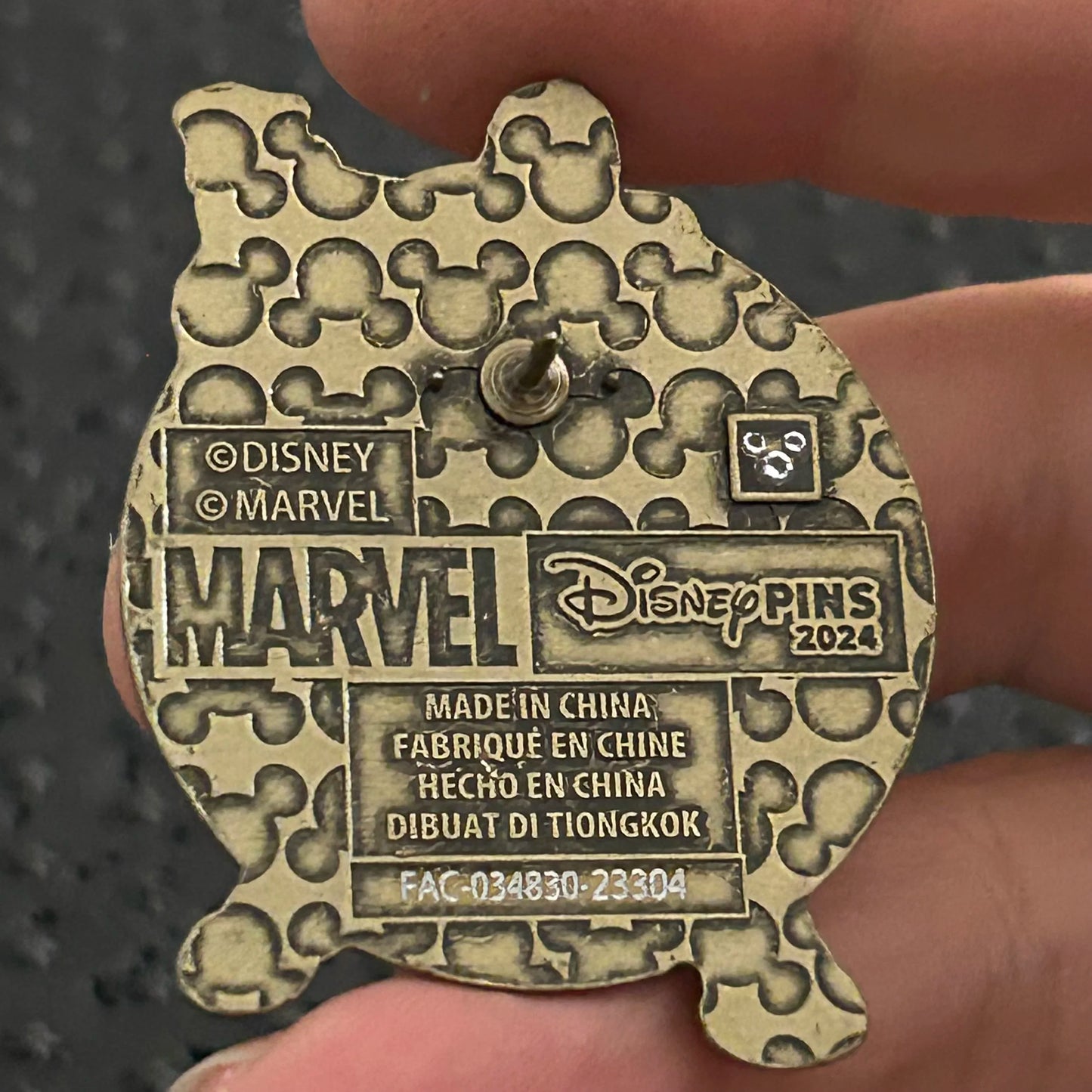 2024 - Thanos - Marvel - Multi Textured - Disney Pin