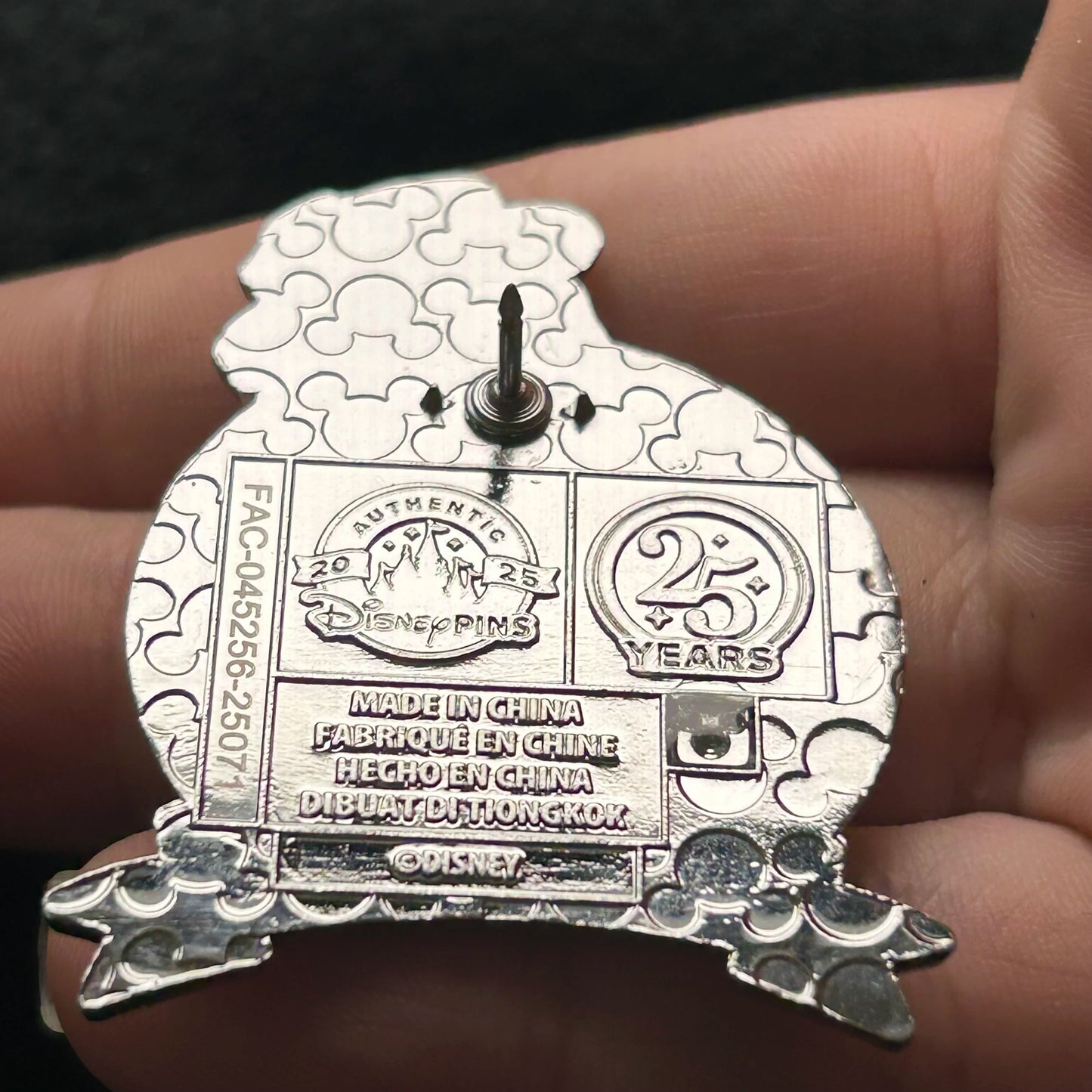 2025 - Donald Duck - Pin Trading - 25 Years - Logo - Disney Pin