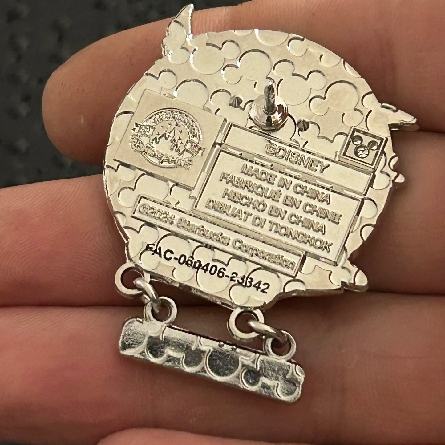 2024 - Sorcerer Mickey and Chubby the Bird - Hollywood Studios - Starbucks - Dangle - Disney Pin