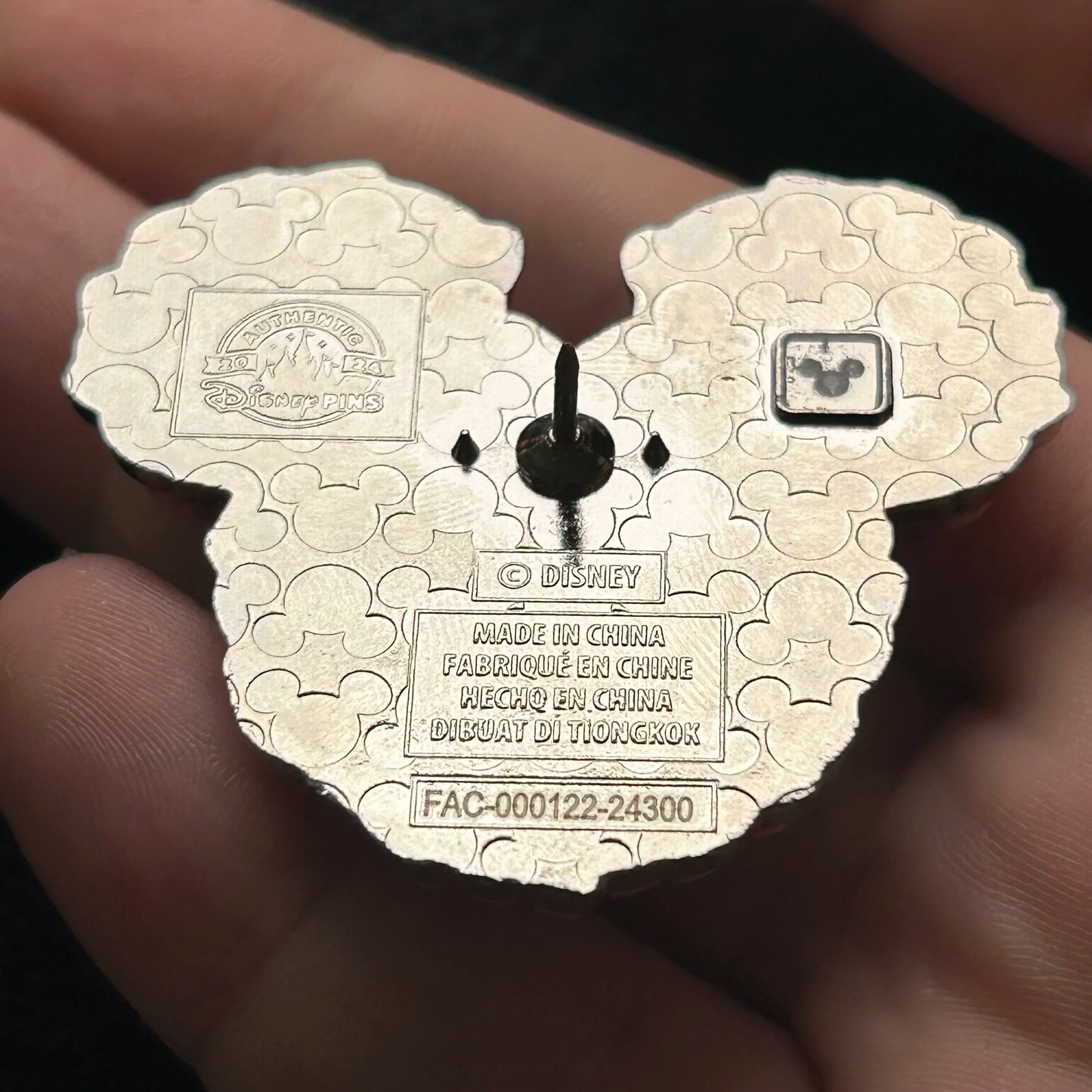 2024 - 3D - Flowers - Mickey Icon - Disney Pin