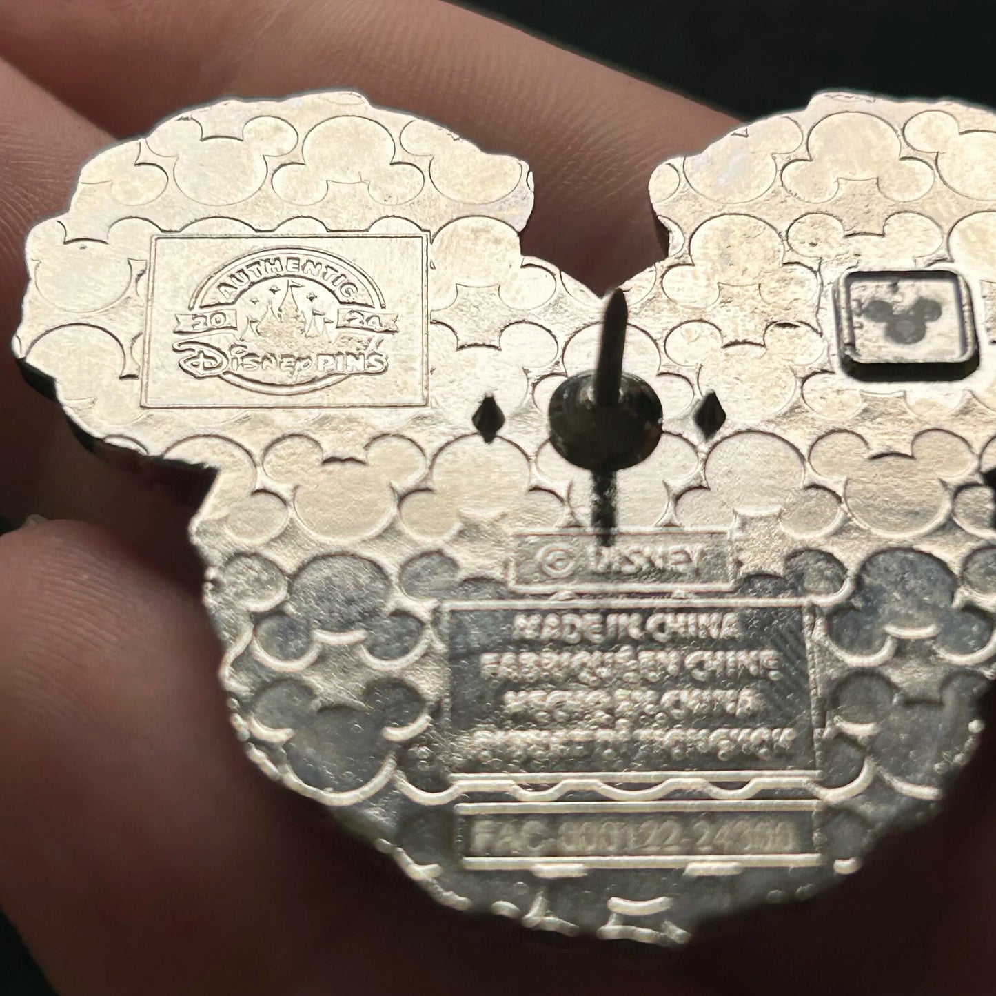 2024 - 3D - Flowers - Mickey Icon - Disney Pin