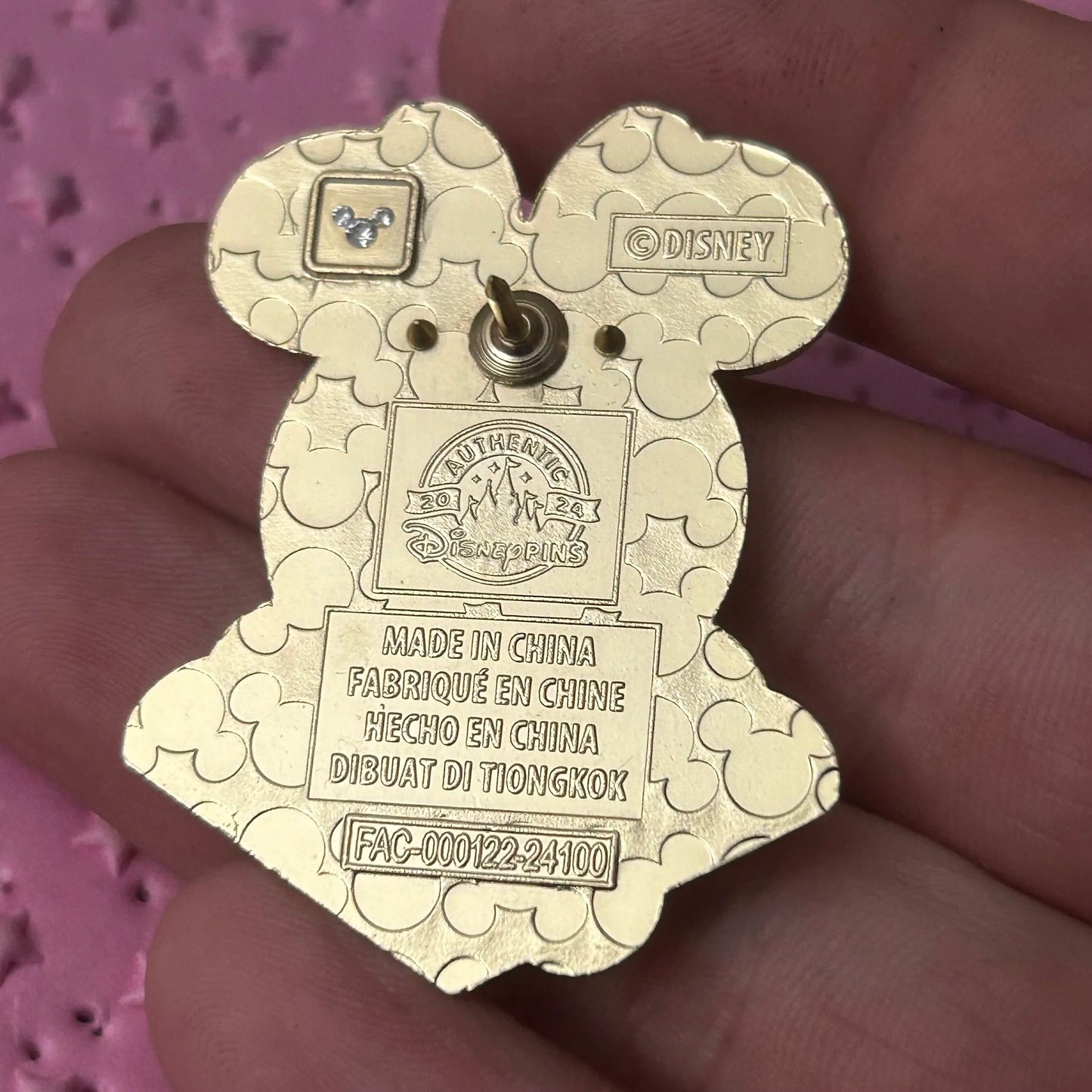 2024 Folding Fan Minnie Mouse Mystery Pin
