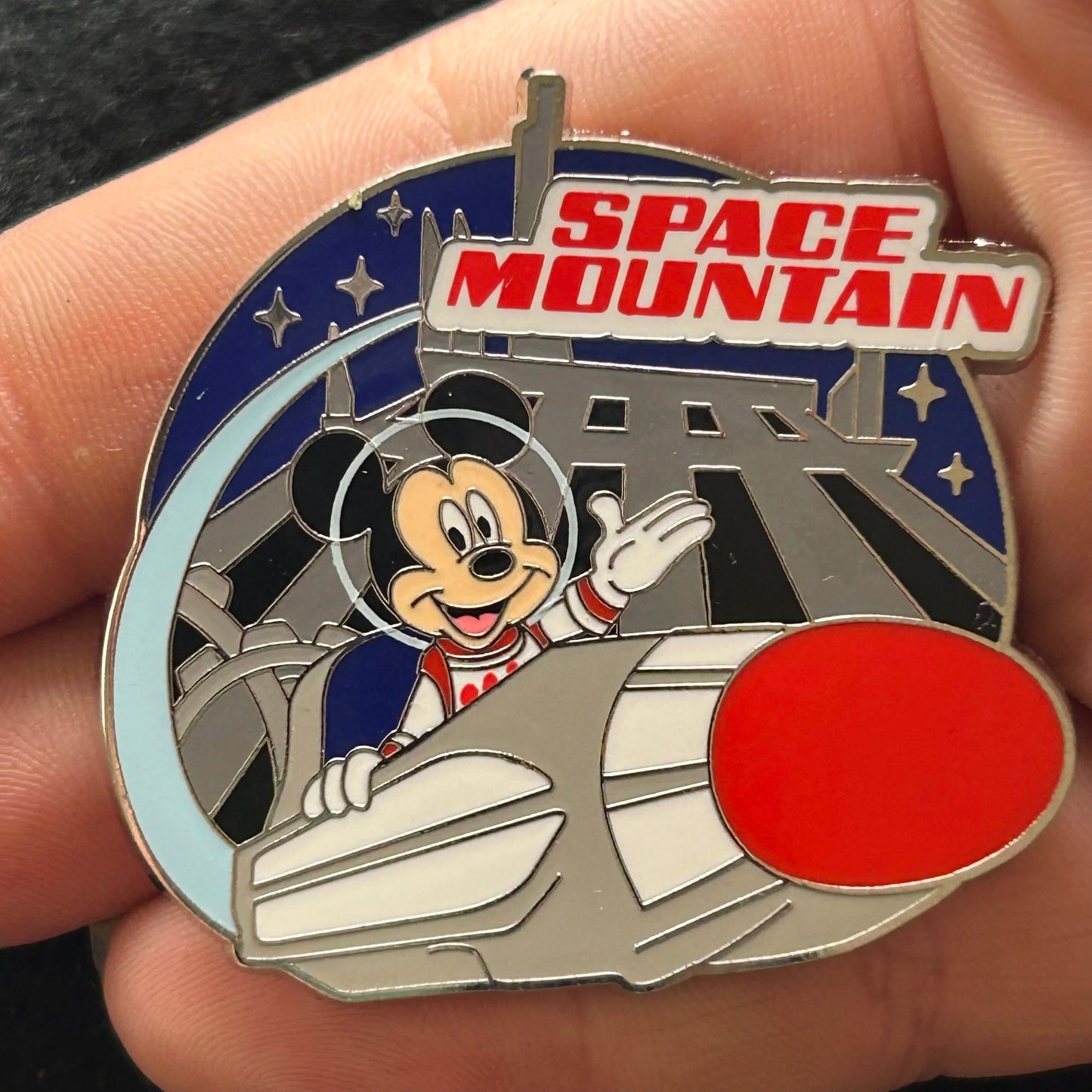 2024 - Mickey Mouse - Space Mountain - Magic Kingdom - Disney Pin