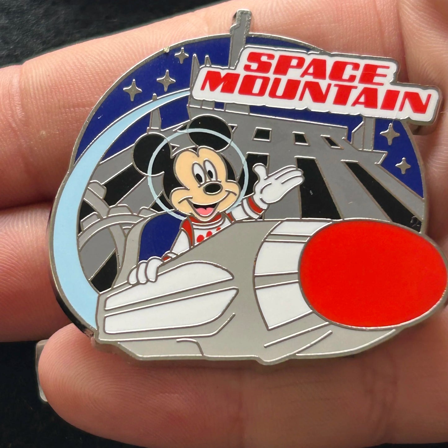 2024 - Mickey Mouse - Space Mountain - Magic Kingdom - Disney Pin
