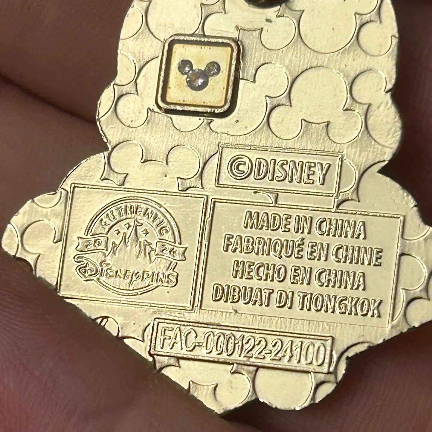 2024 Folding Fan Dale Mystery Pin