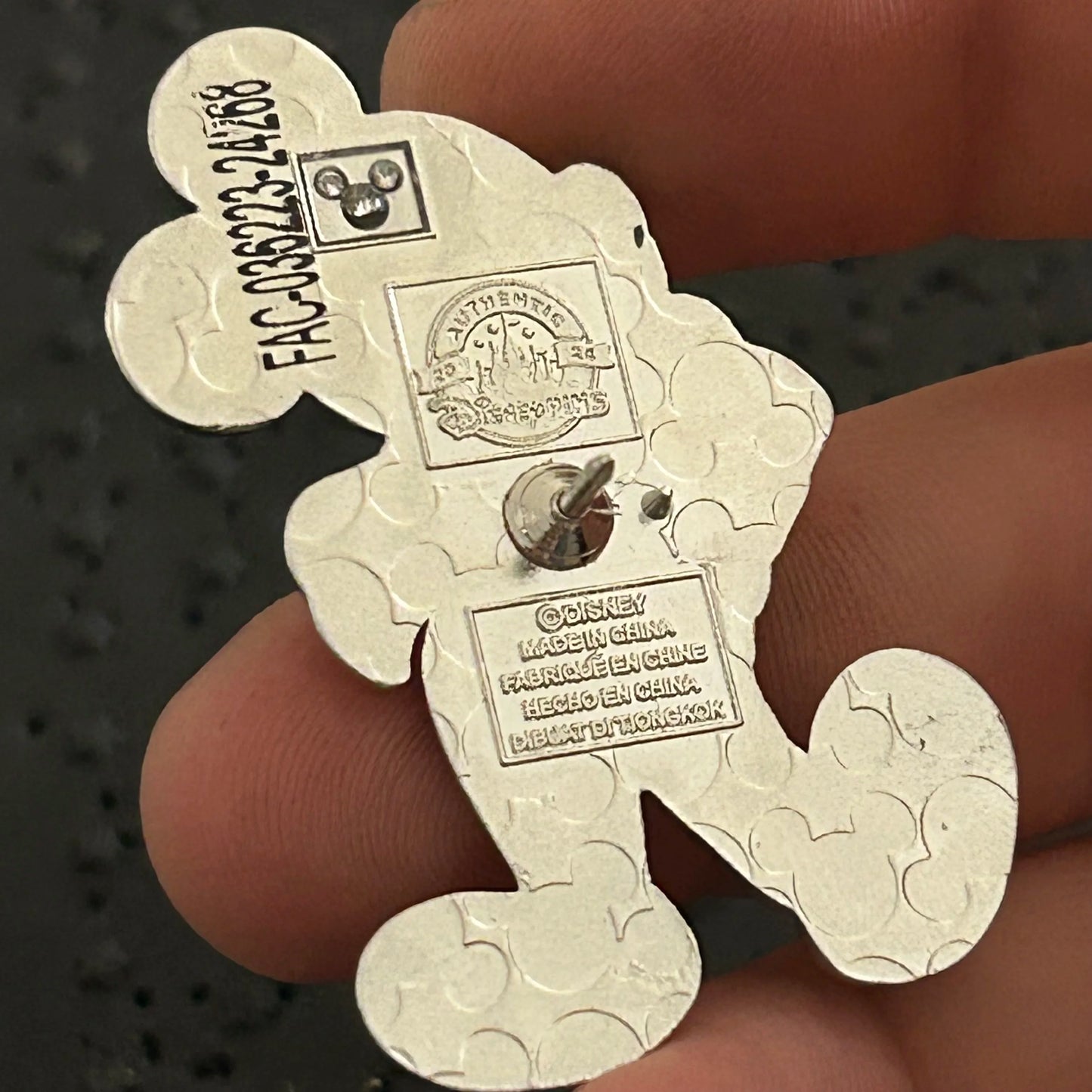 2024 - Mickey Mouse - With Bow Tie - Full Body - Disney Pin