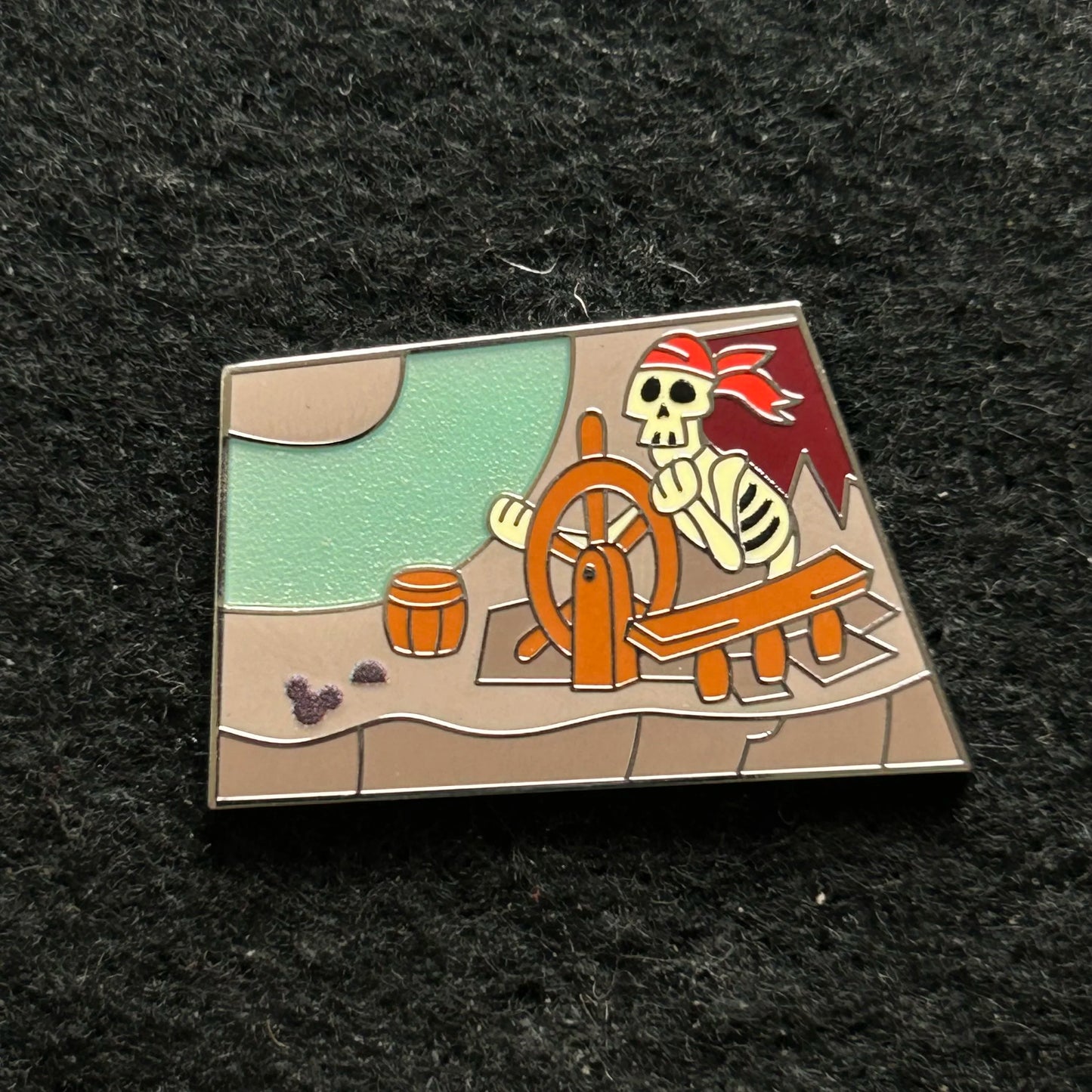 2025 - Skeleton - Pirates of Caribbean - LE 525 - WDW - Attractions - Disney Pin