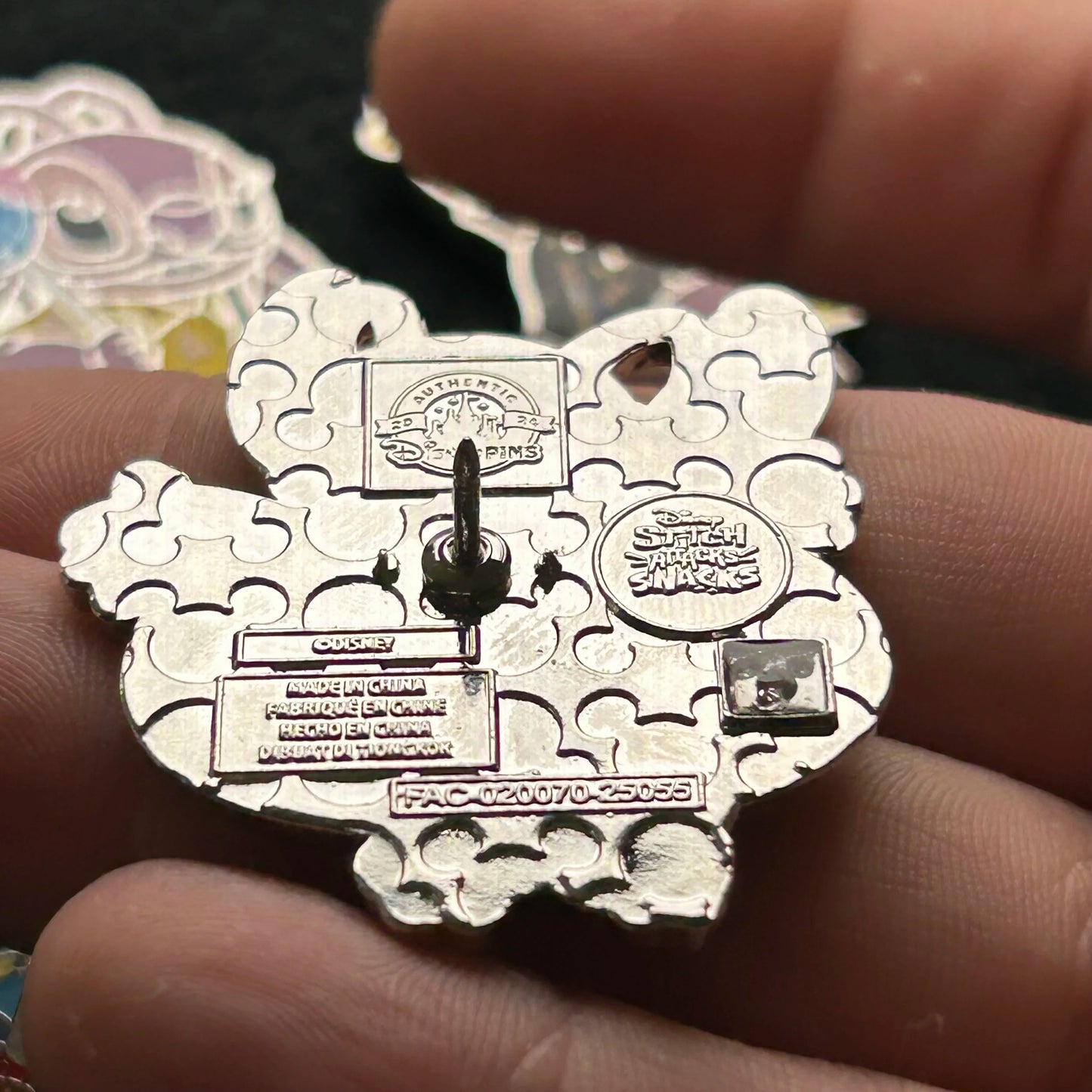 2024 - Full Set - Angel and Stitch - Snack Attack - Mystery Series - 16 Disney Pins