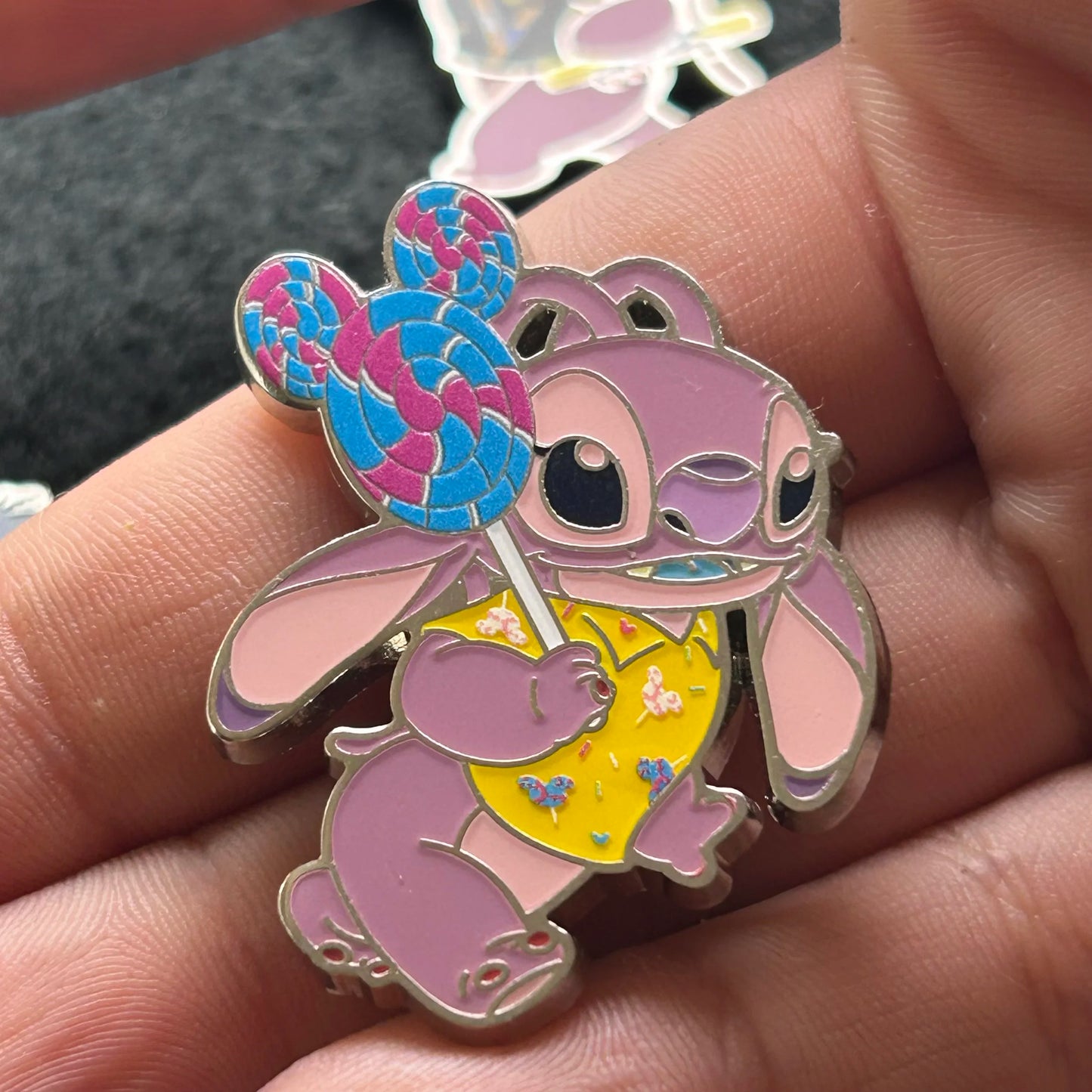 2024 - Full Set - Angel and Stitch - Snack Attack - Mystery Series - 16 Disney Pins