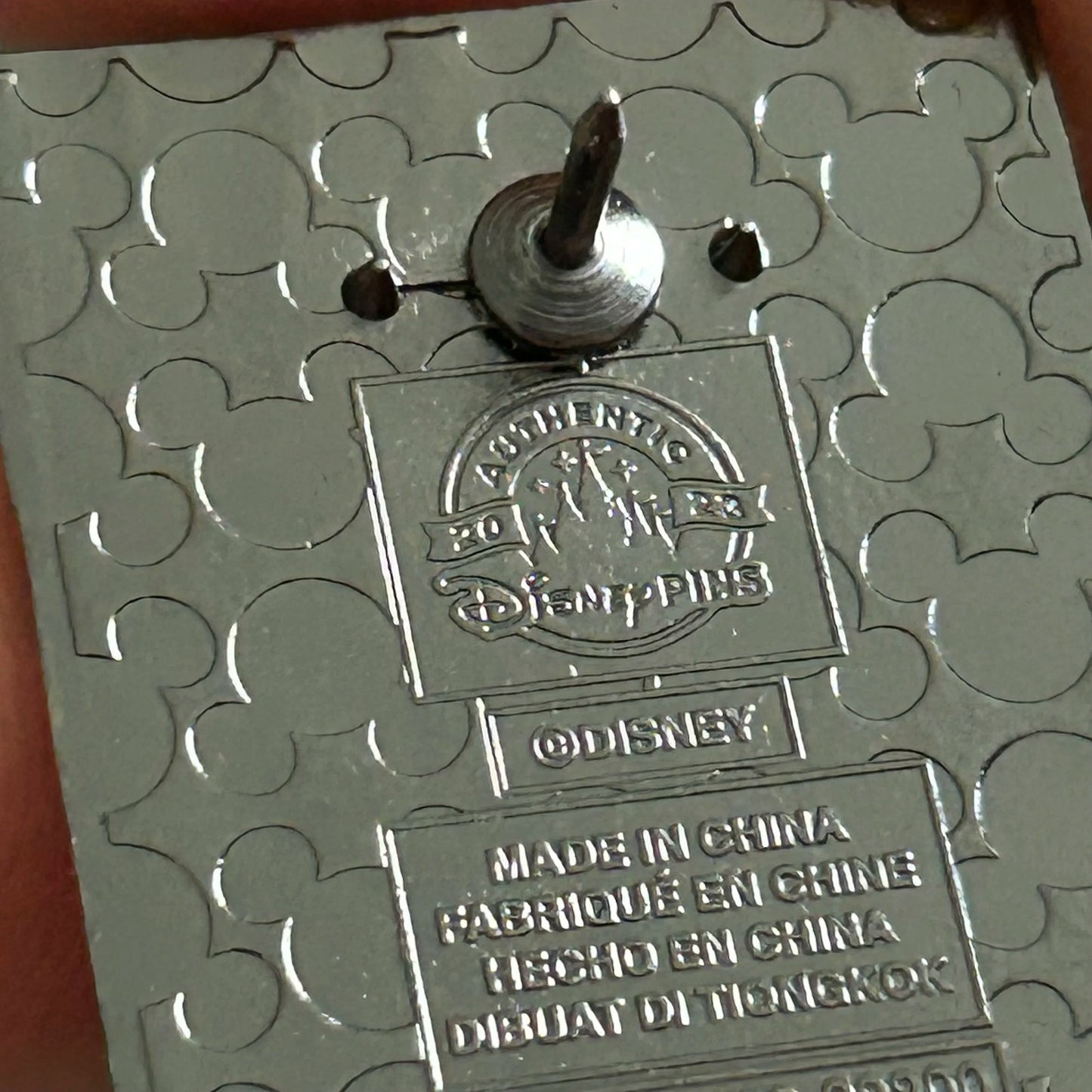 2023 Mickey Mouse banner pin