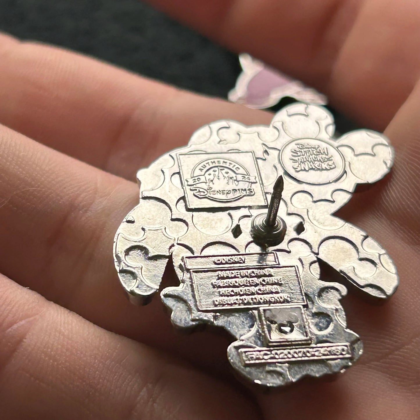 2024 - Full Set - Angel and Stitch - Snack Attack - Mystery Series - 16 Disney Pins