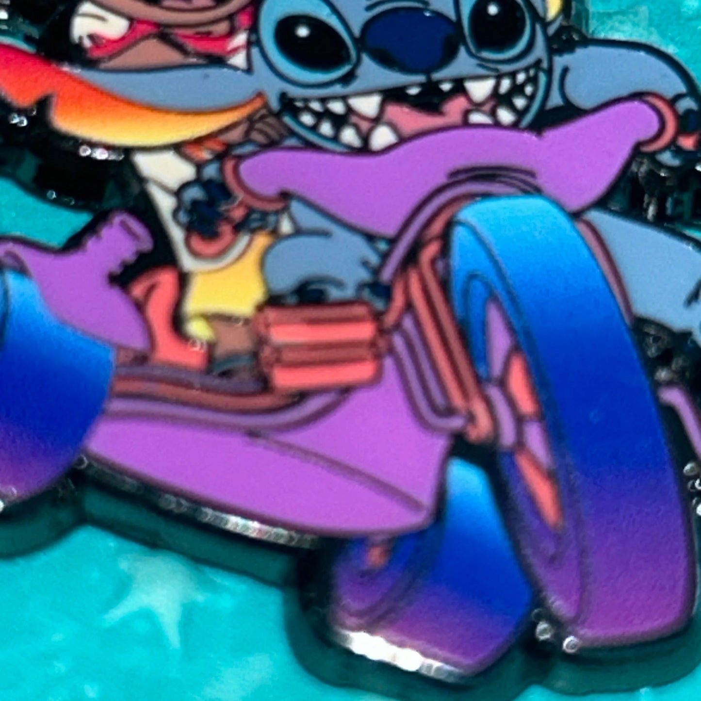 Loungefly Lilo and Stitch on Tricycle Pin