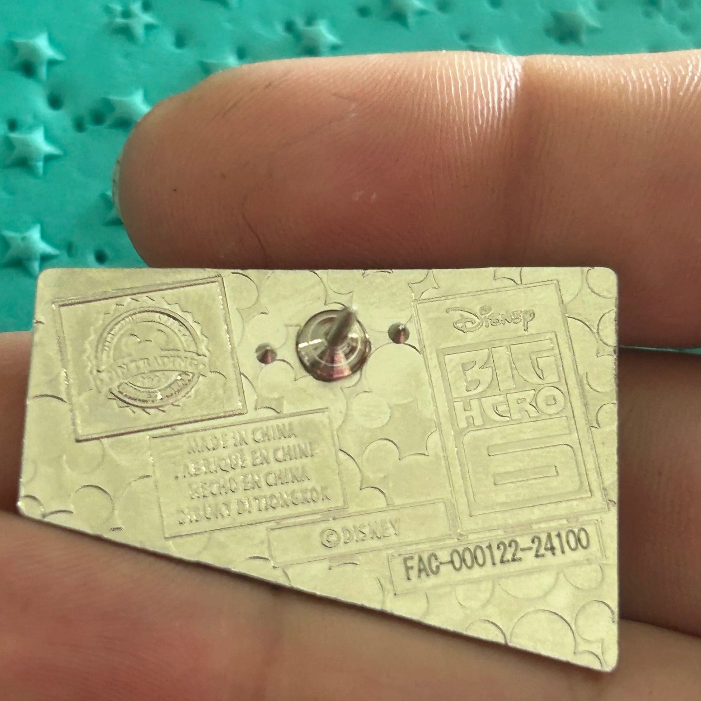 Wasabi Big Hero 6 Mystery Pin