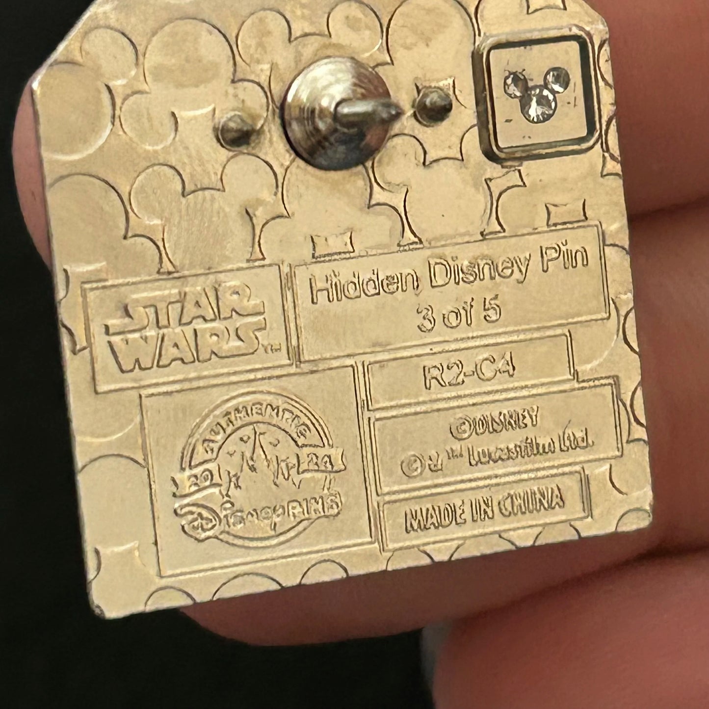 2024 - R2-C4 - Yellow and Blue Droid - Star Wars - Hidden Disneys Pin