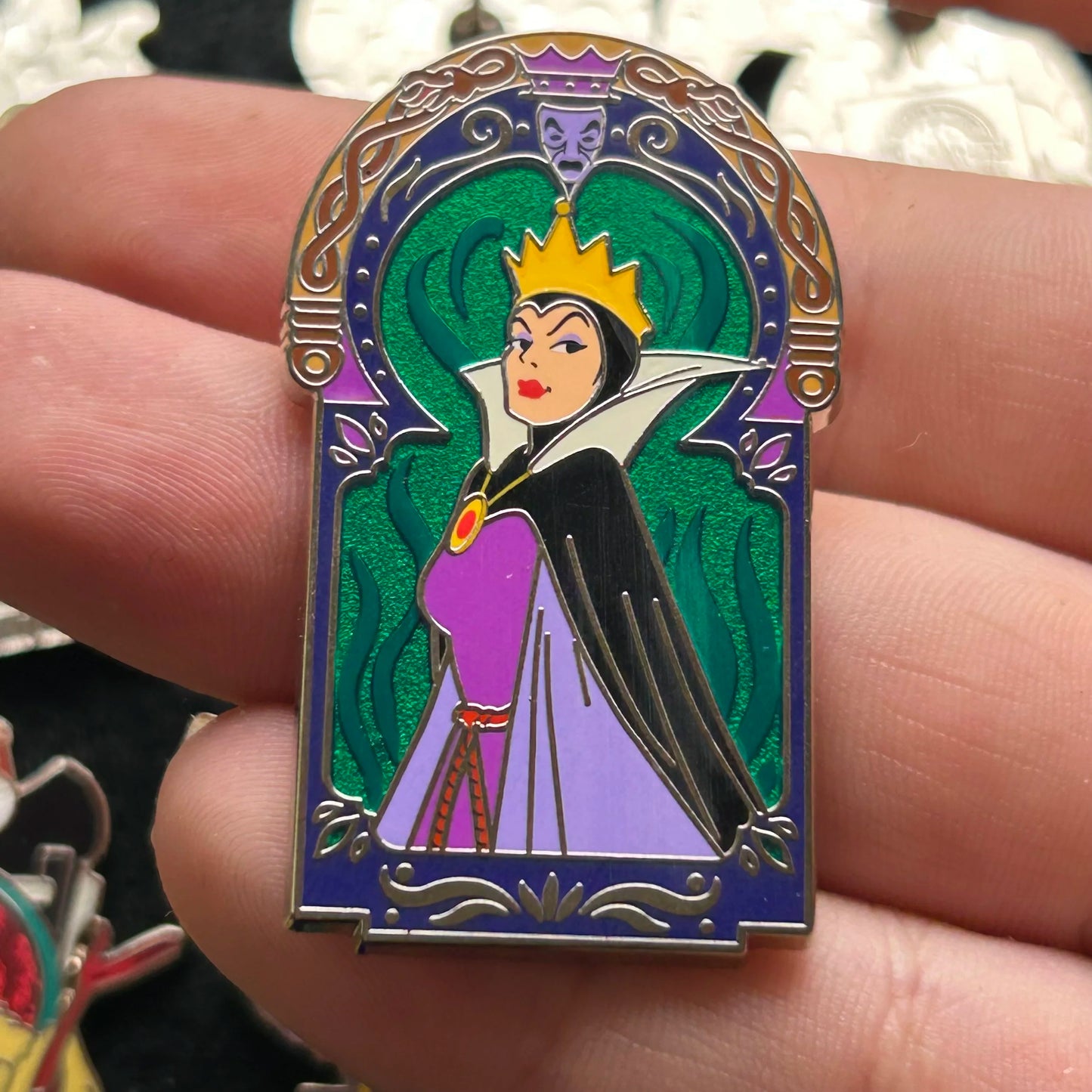 2024 - Full Set - Villains - Window - Mystery Series - 8 Disney Pins