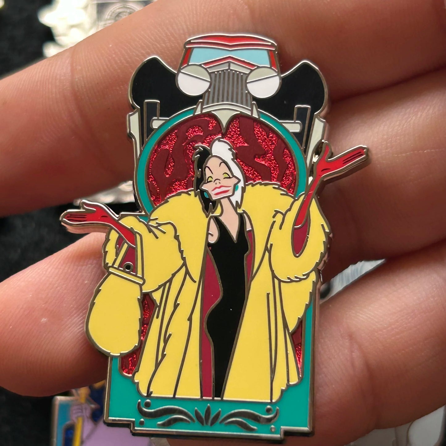 2024 - Full Set - Villains - Window - Mystery Series - 8 Disney Pins