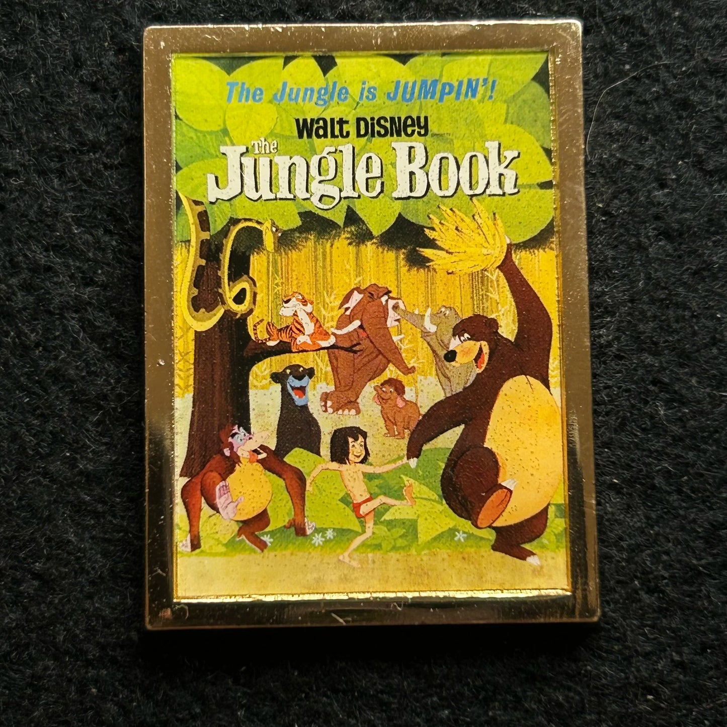 MII - Jungle Book - Movie Poster - Disney Pin