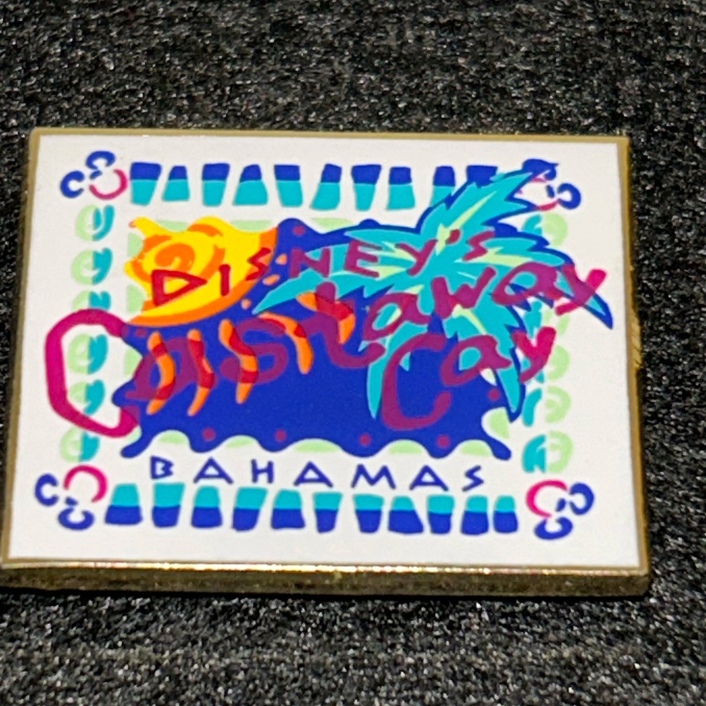Castaway Cay - Bahamas - Colorful - Disney Pin