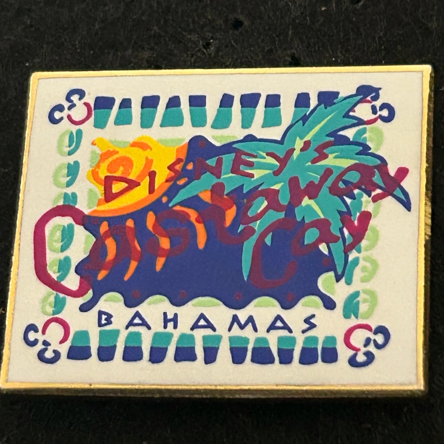 Castaway Cay - Bahamas - Colorful - Disney Pin