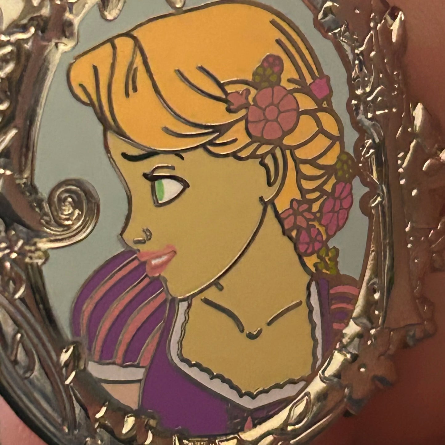 2024 - Rapunzel - Tangled - Side Profile - Portrait - Princess Series - Disney Pin