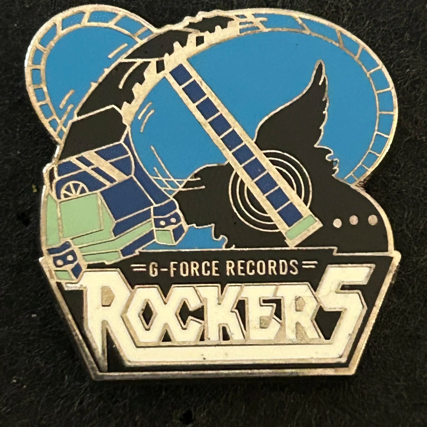 2016 - Rock N Roller Coaster - G Force Records Rockers - WDW - Disney Pin