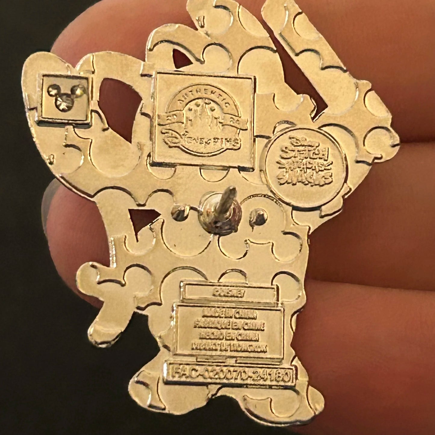2024 - Angel with Churros - Stitch Snack Attacks - Mystery Pin