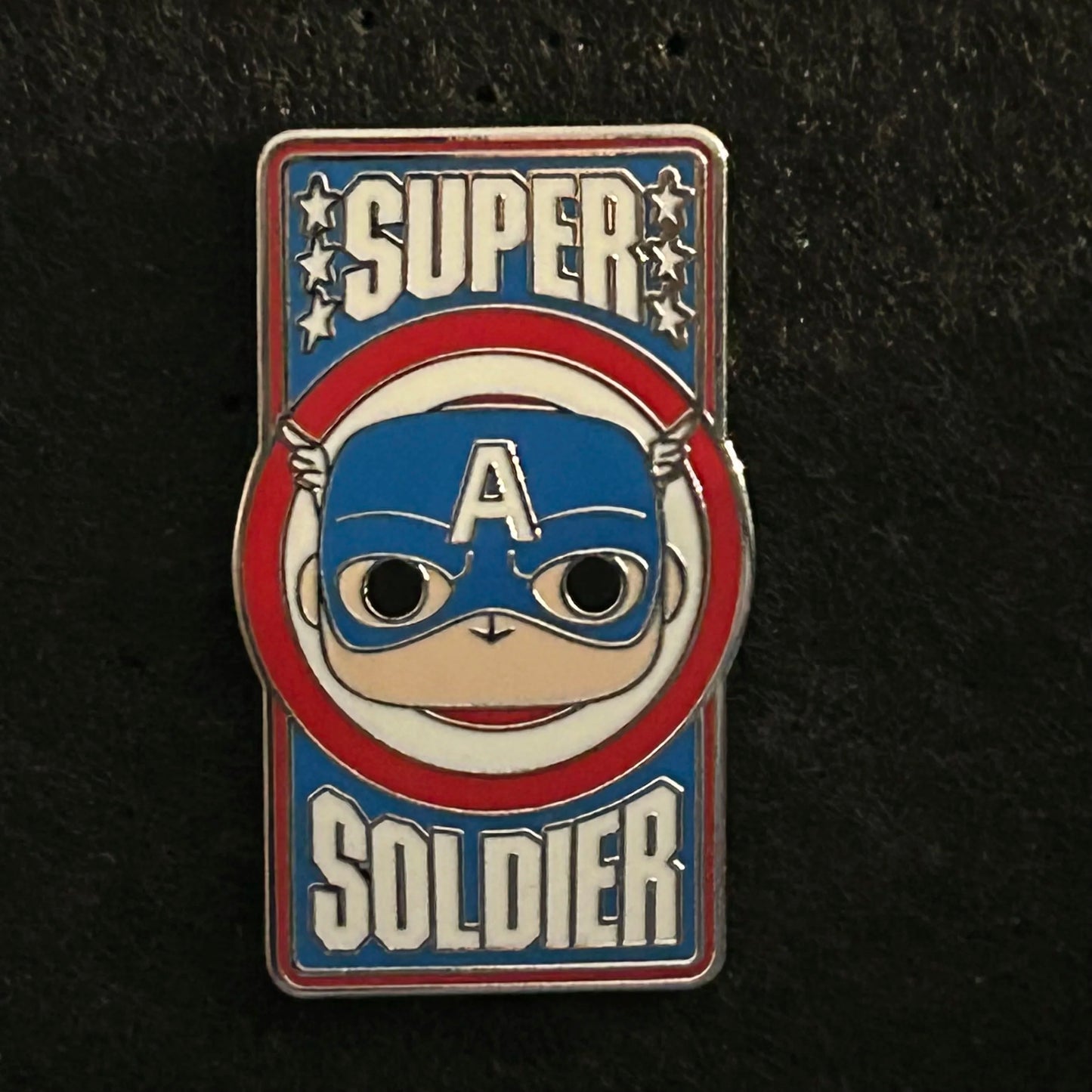 Loungefly - Captain America - Super Solider - Marvel - Disney Pin