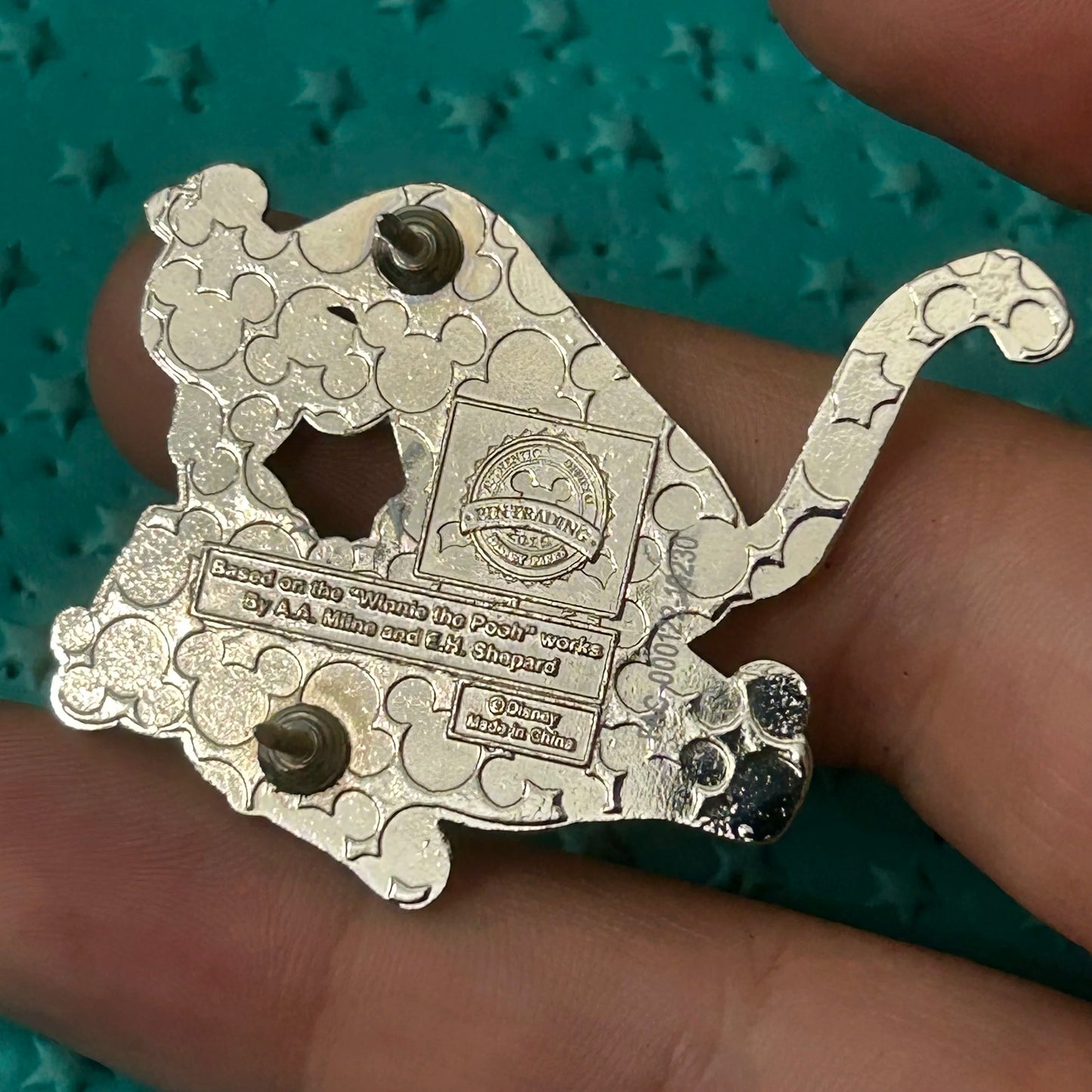 2015 Tigger Sitting on Winnie The Pooh Pin