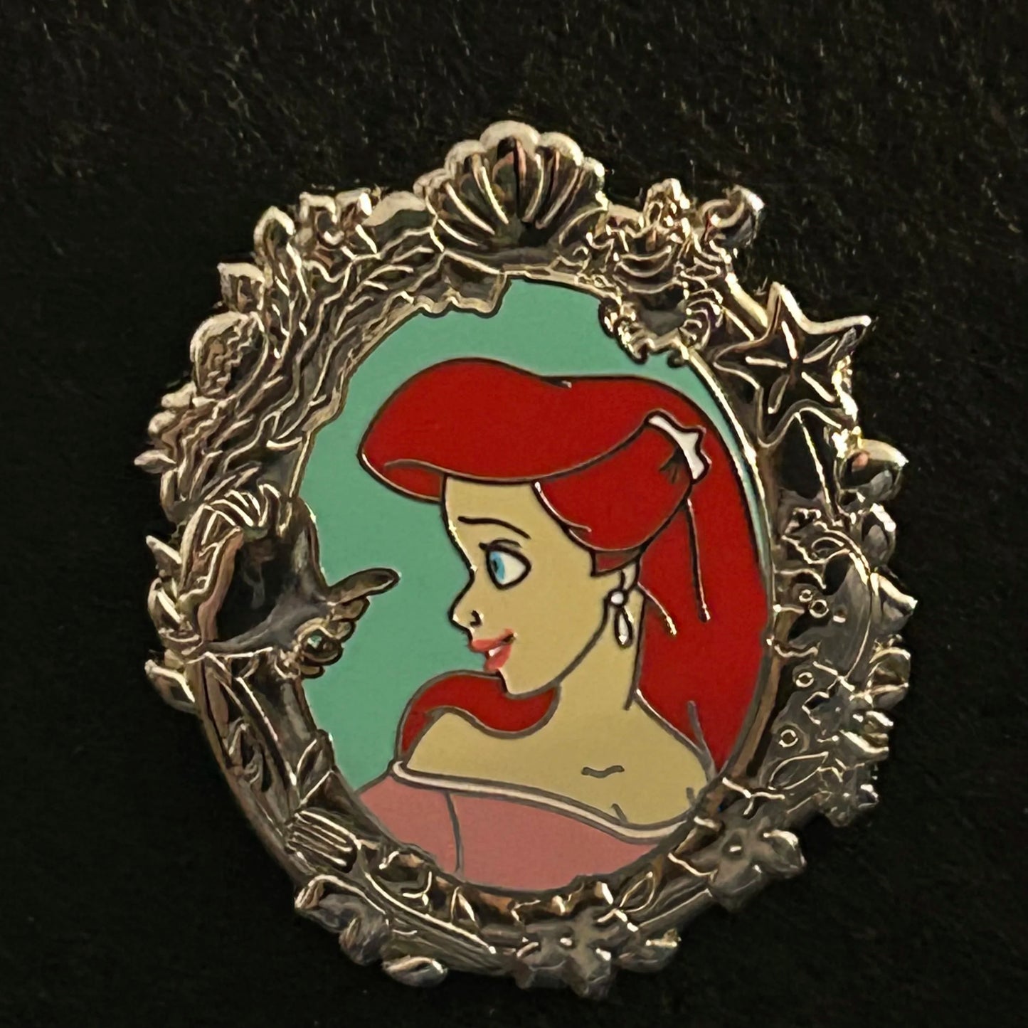 2024 - Ariel - The Little Mermaid - Princess Portrait - Side Profile - Disney Pin