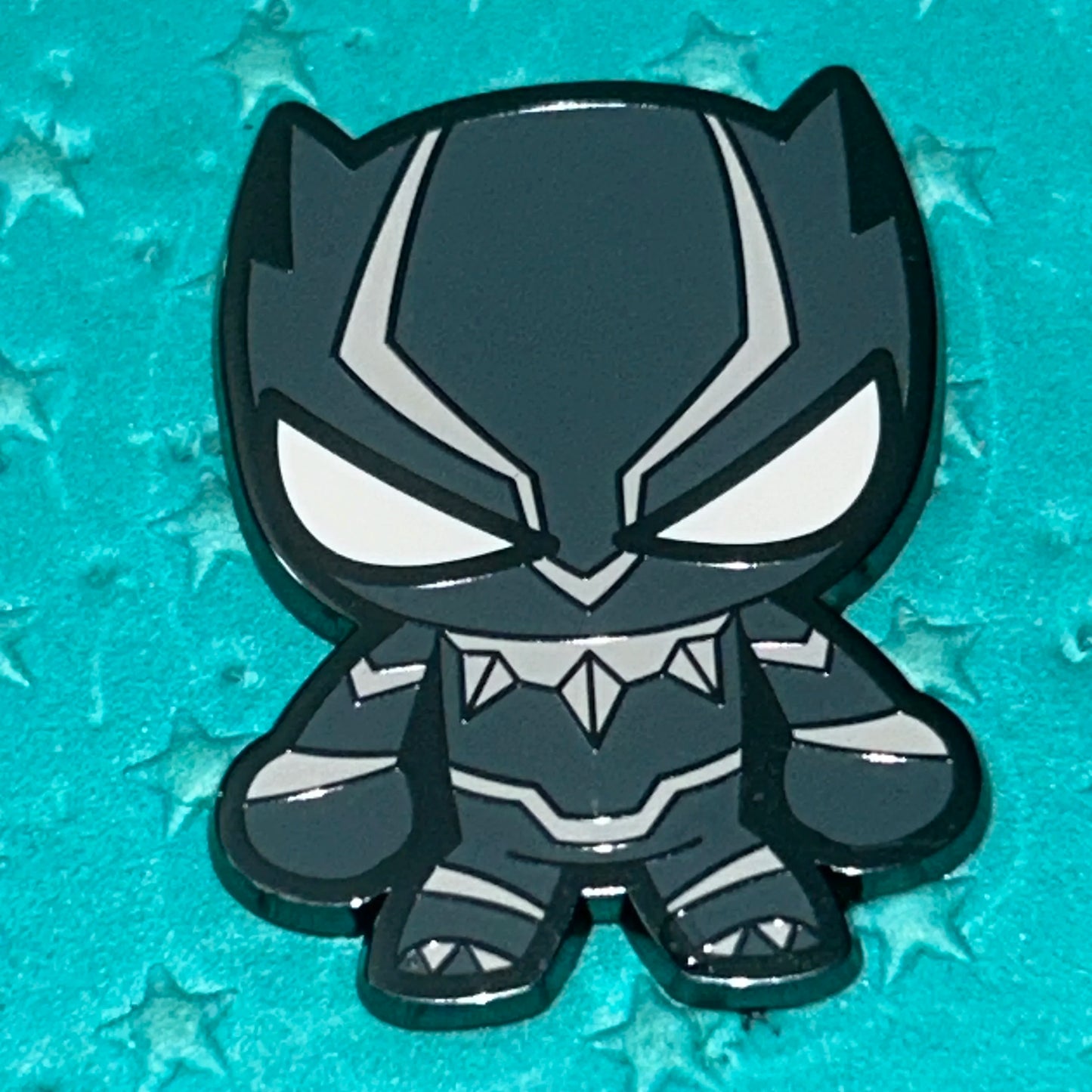 Chibi Black Panther Kawaii Pin