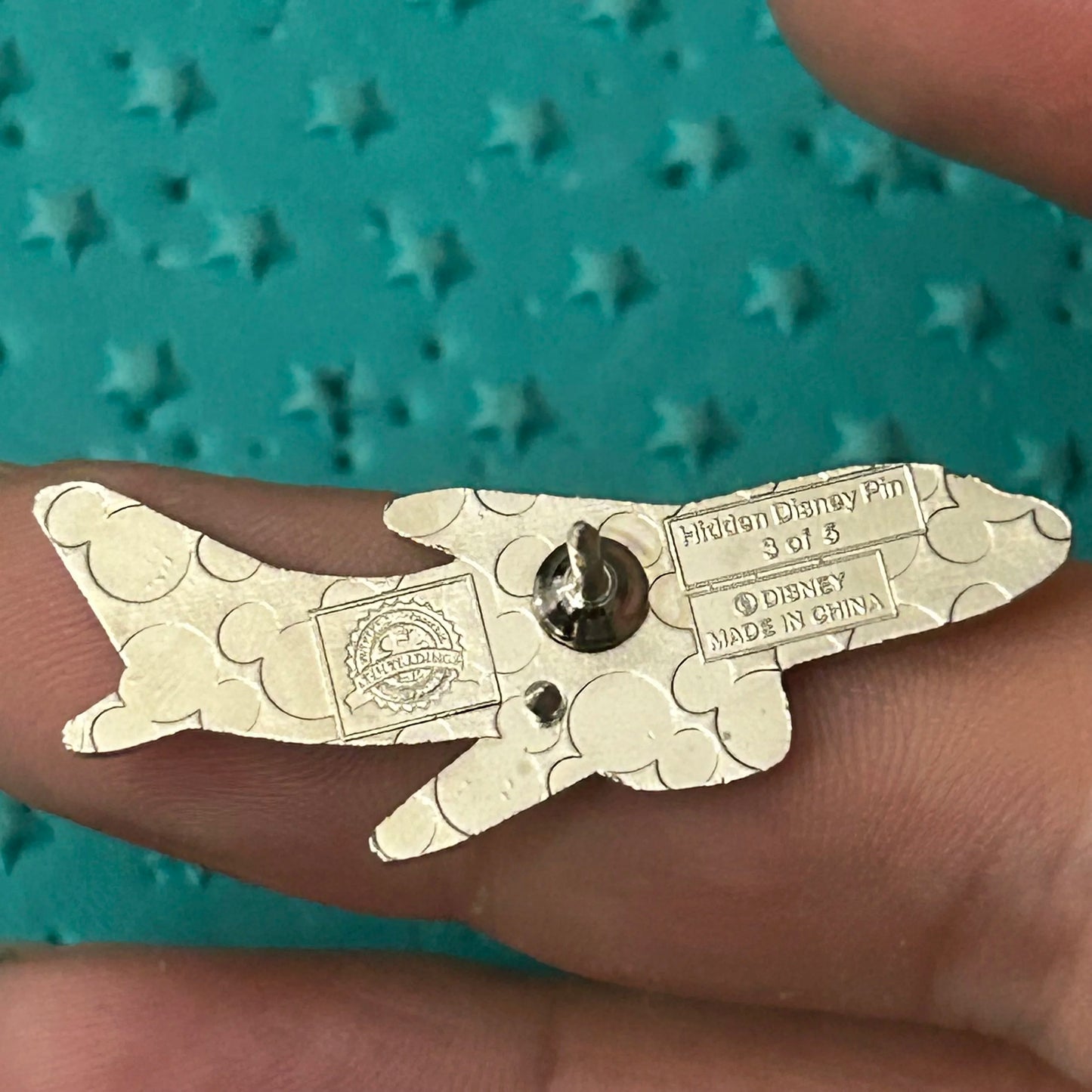 Lumiere Hidden Disney Airplane Pin