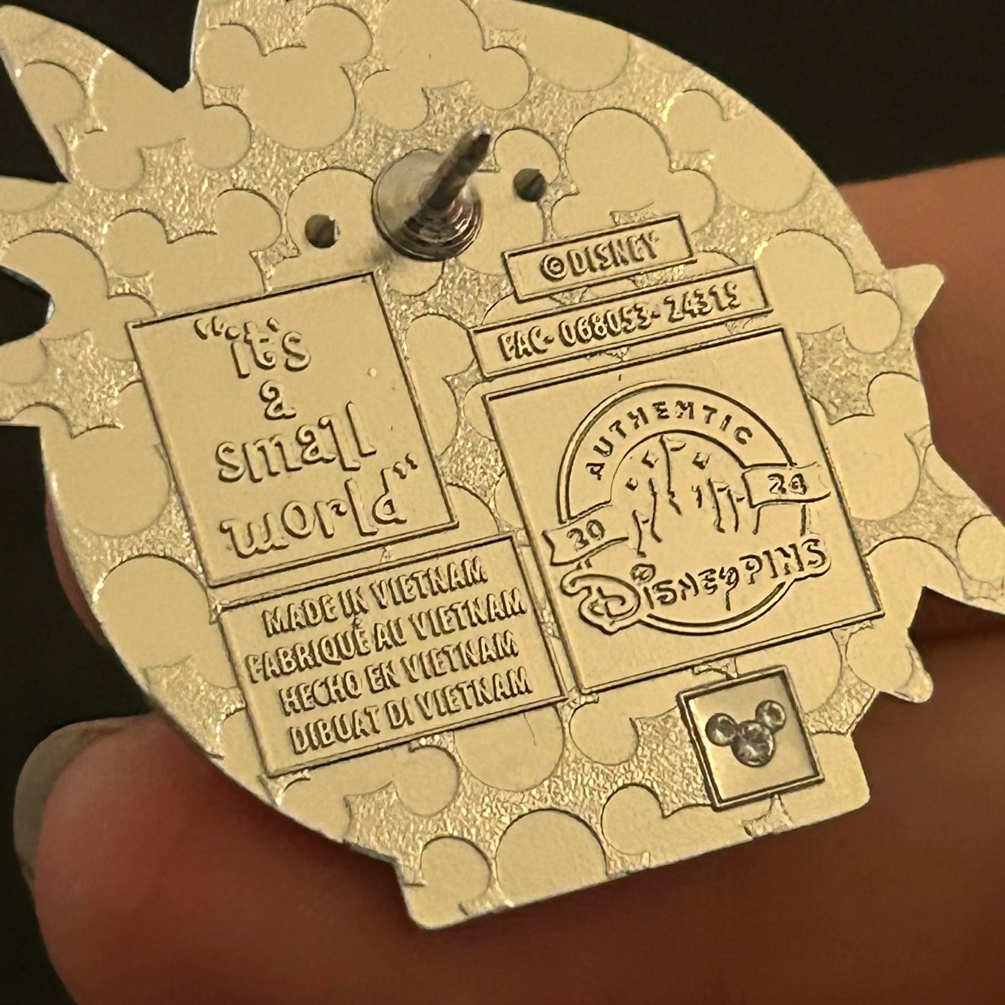 2024 - India - It’s A Small World - Mystery Series - Disney Pin