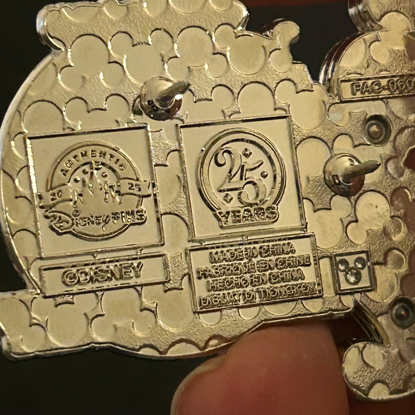 2025 - Mickey Mouse - Pin Trading Logo - 25th Anniversary- Disney Pin