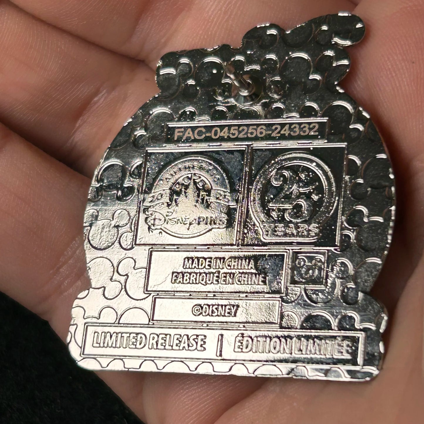 2025 - Minnie Mouse - 25 Years Of Pin Trading - LR - Logo - Disney Pin