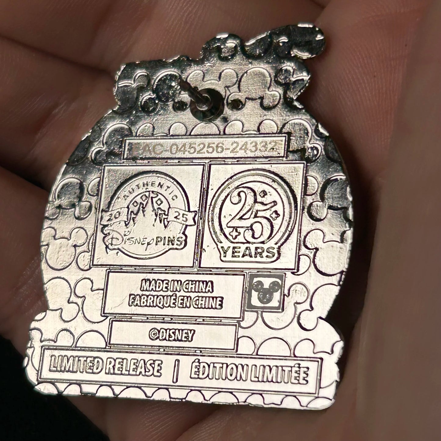 2025 - Minnie Mouse - 25 Years Of Pin Trading - LR - Logo - Disney Pin