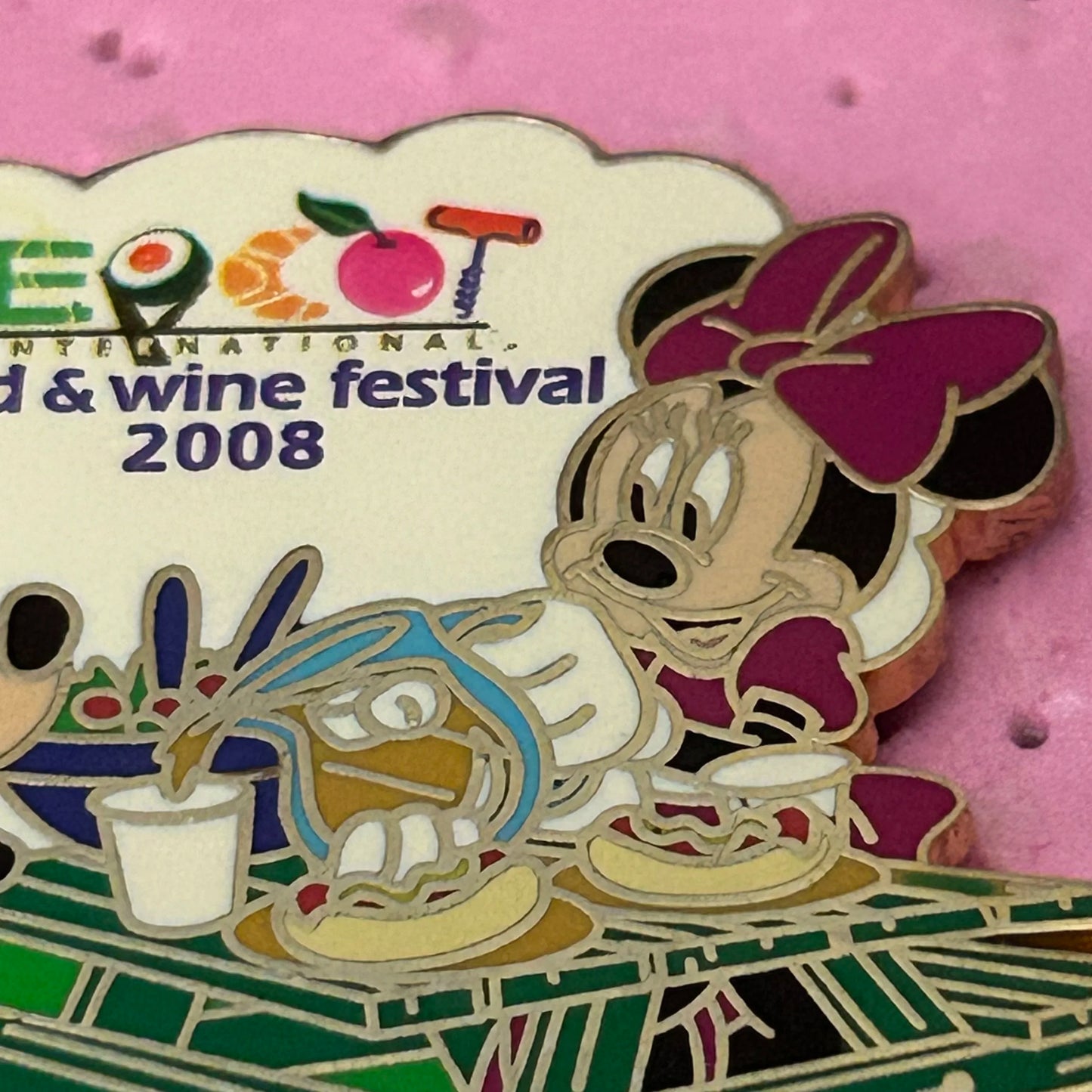 LR Epcot Food and Wine Festival Mickey/ Minnie Picnic Pin