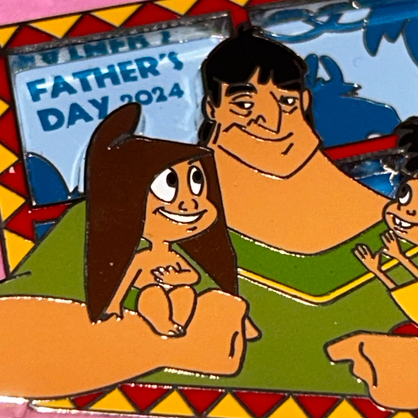 Pasha Tip Chaca LR Emperors New Groove Fathers Day Pin