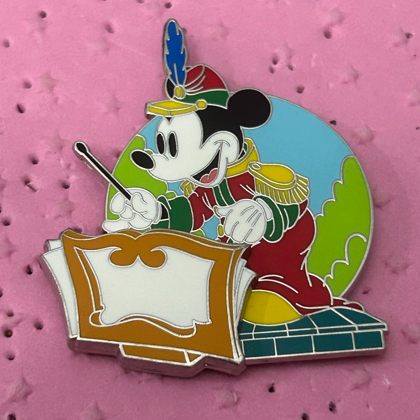 Mickey Mouse Band Leader Concert Pin
