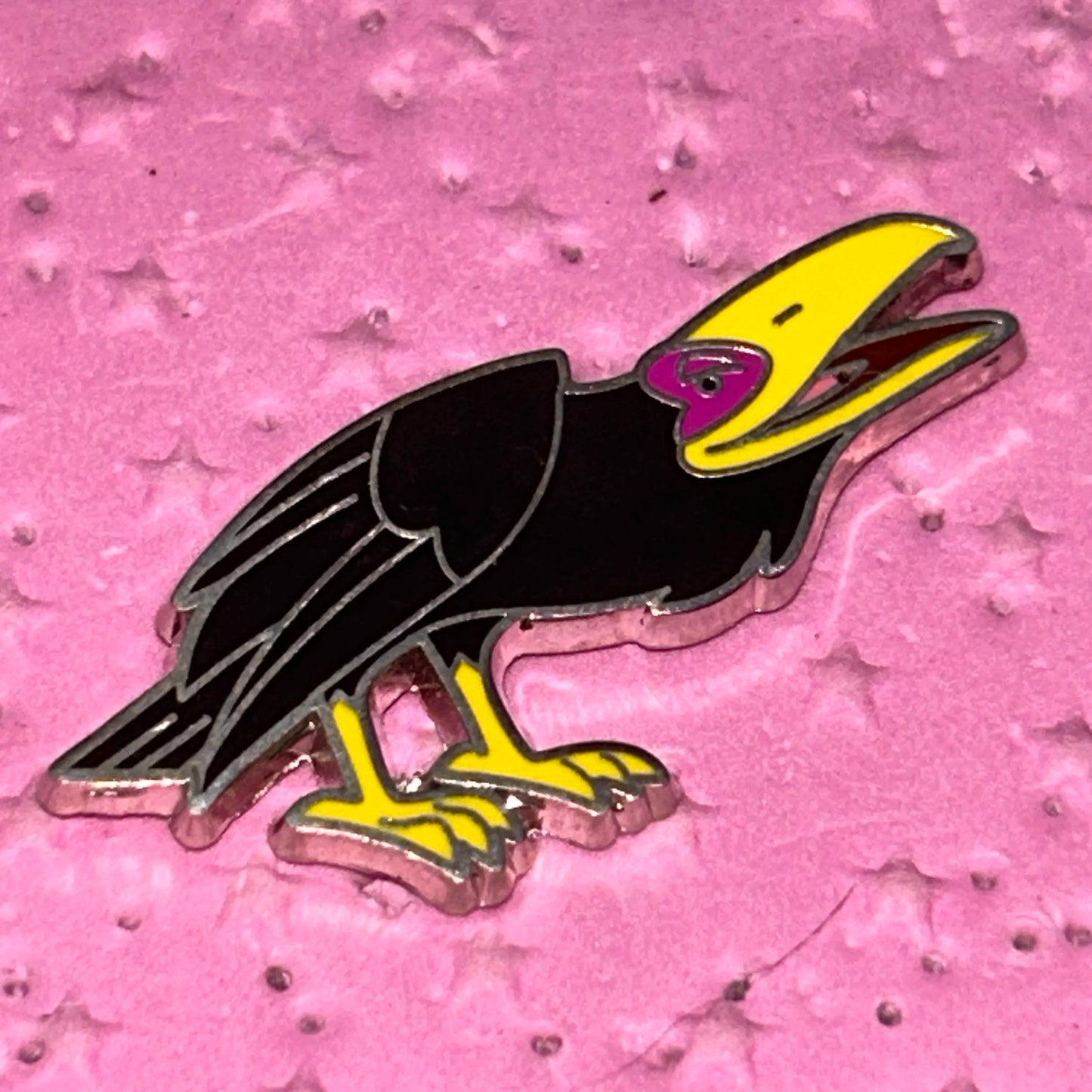 Maleficent Diablo Crow Disney Pin