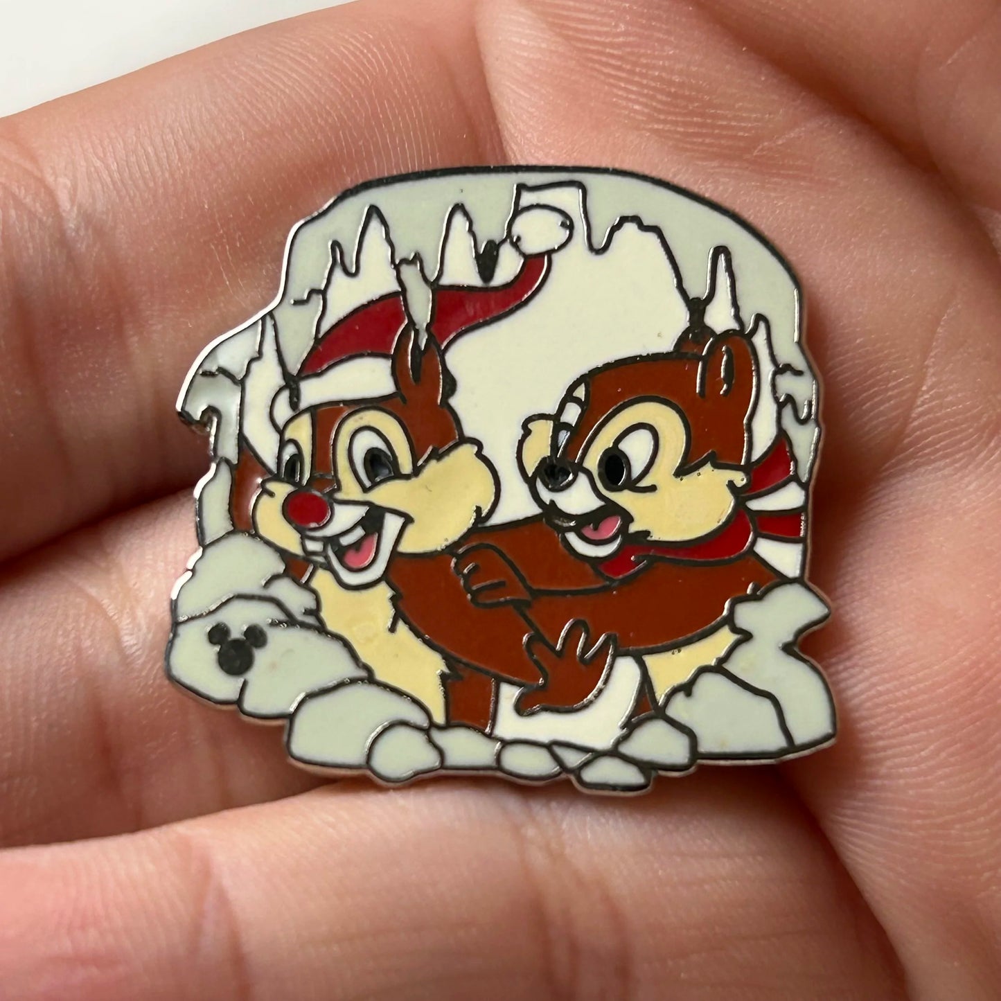 2008 - Chip and Dale - Winter - Mystery Series - Disney Pin