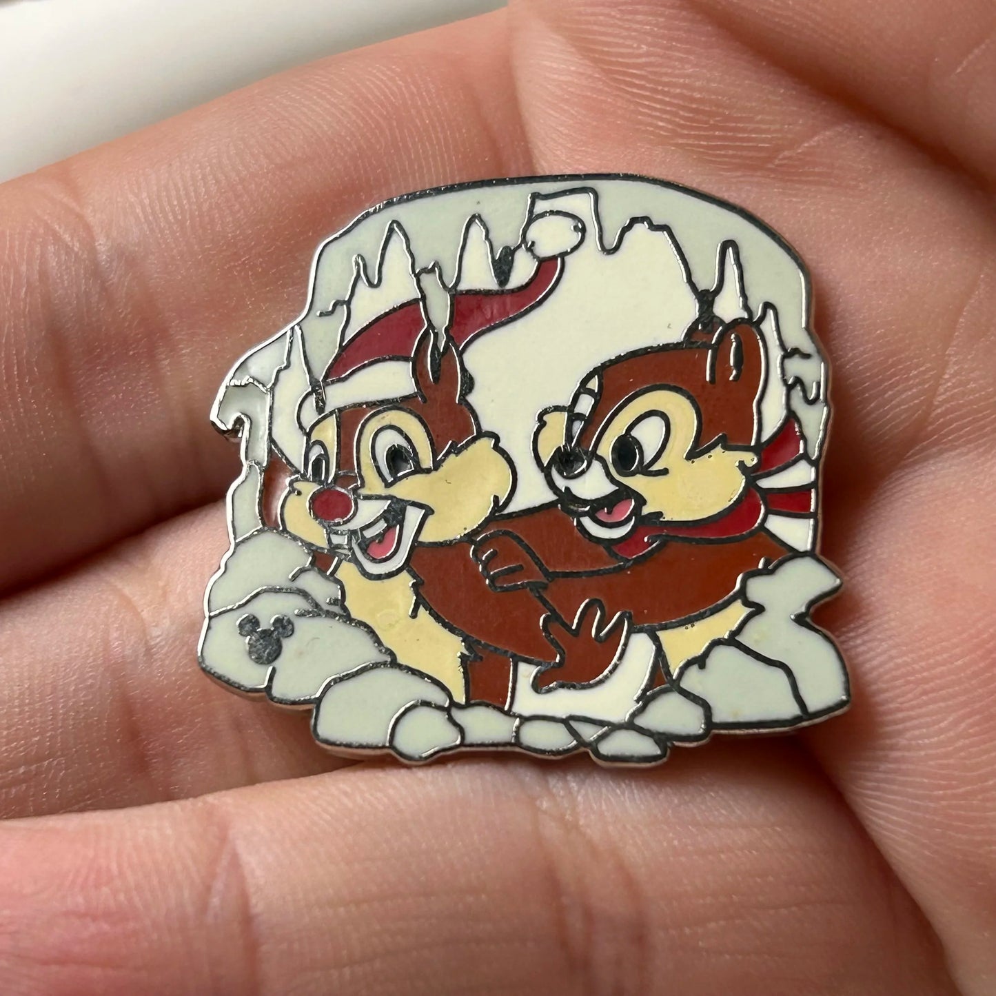 2008 - Chip and Dale - Winter - Mystery Series - Disney Pin