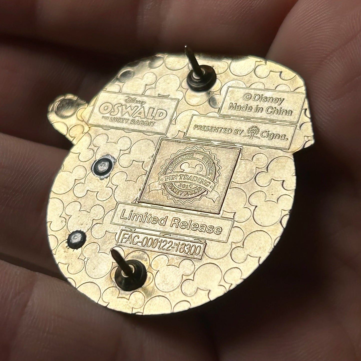 2019 - Oswald WDW 5K- LR - Disney Pin