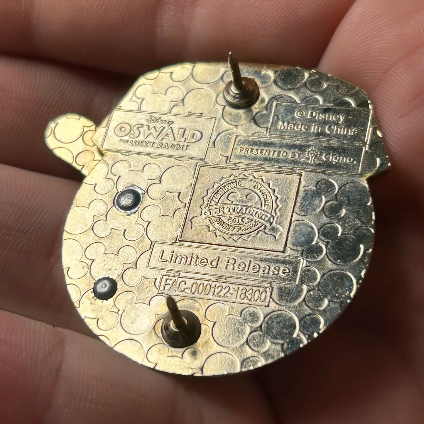 2019 - Oswald WDW 5K- LR - Disney Pin