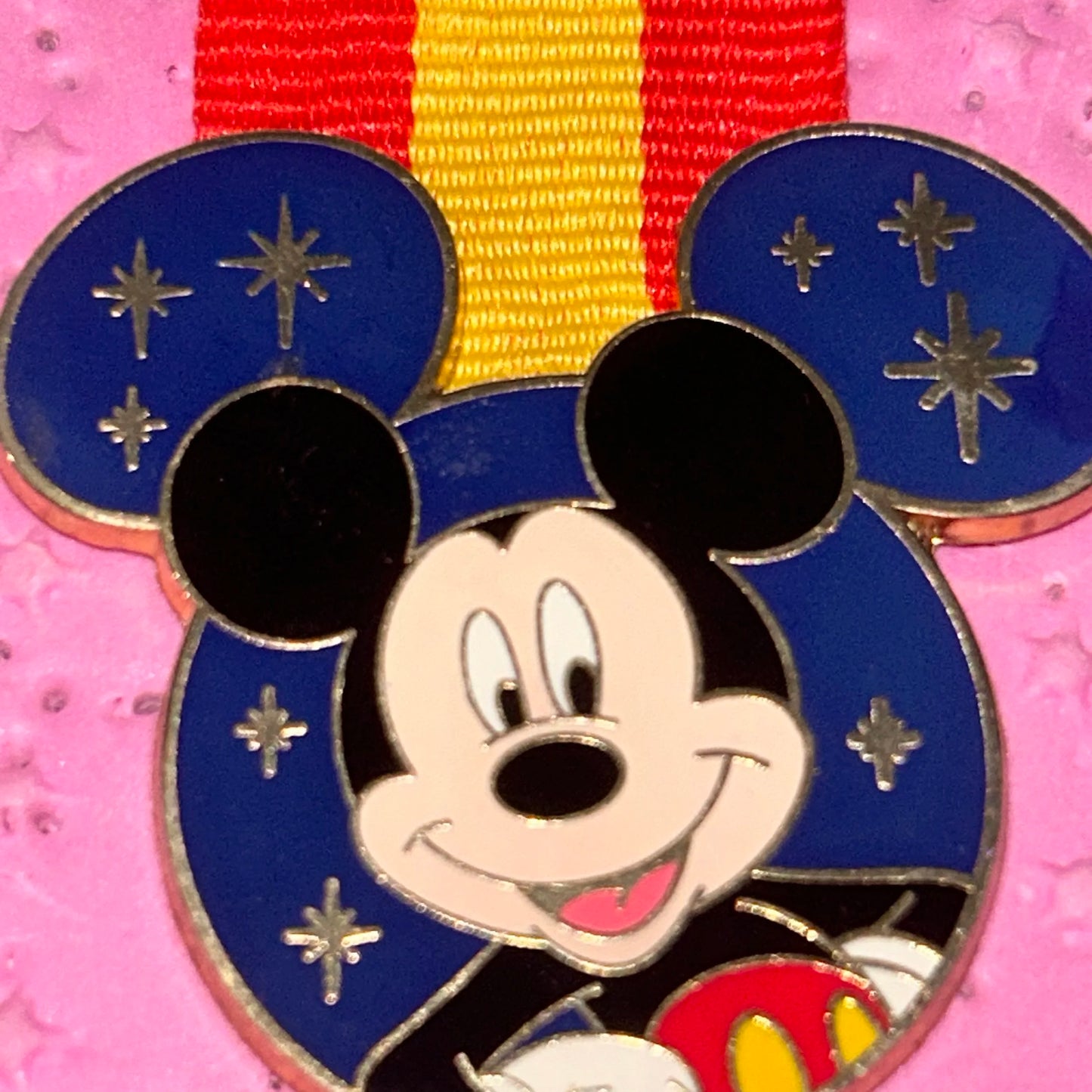 Disney DLR Disneyland Mickey Mouse Military Olympic Ears Medal