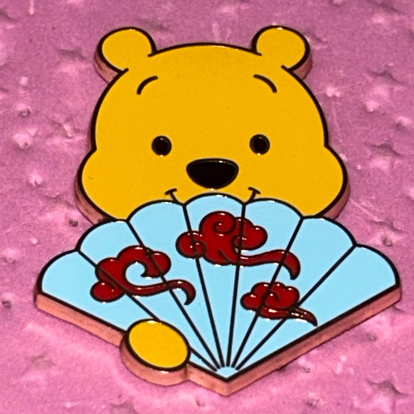 Winnie The Pooh Character Fans Disney Pin