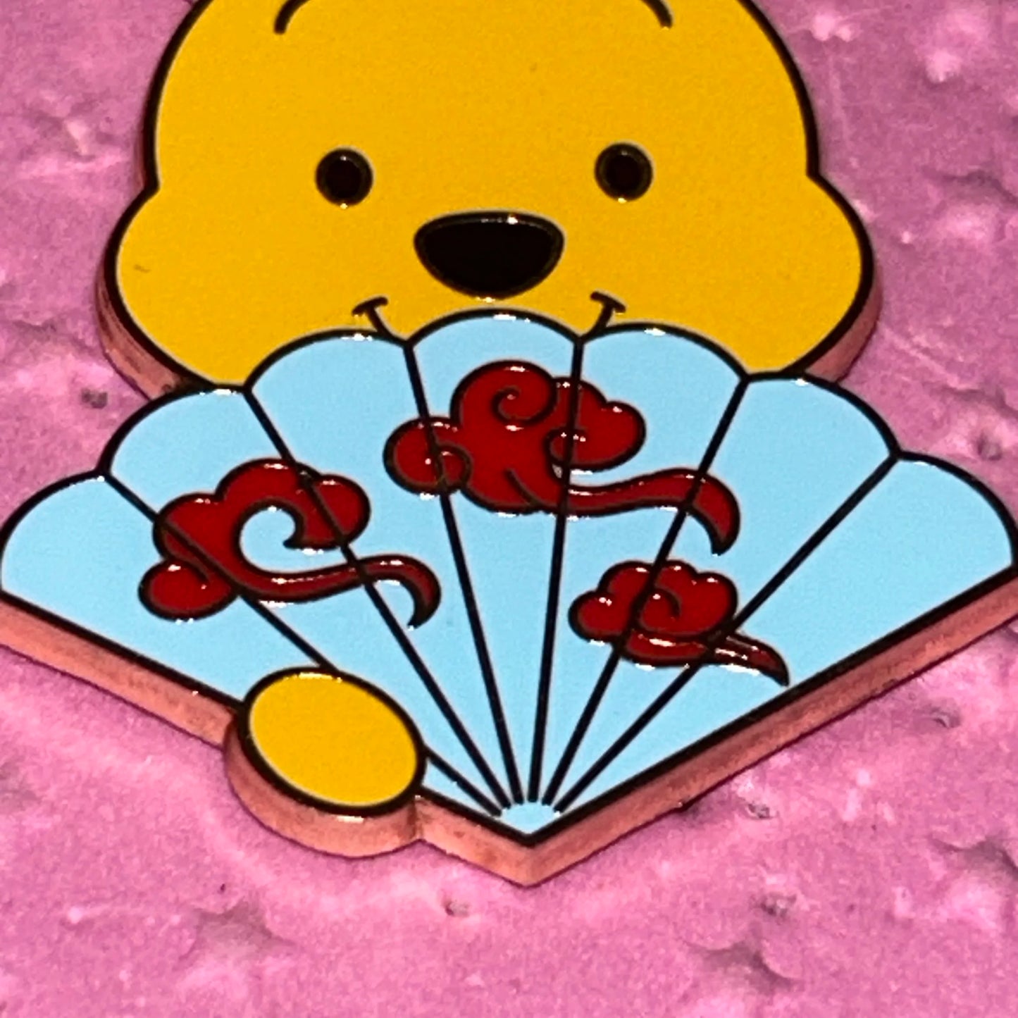 Winnie The Pooh Character Fans Disney Pin