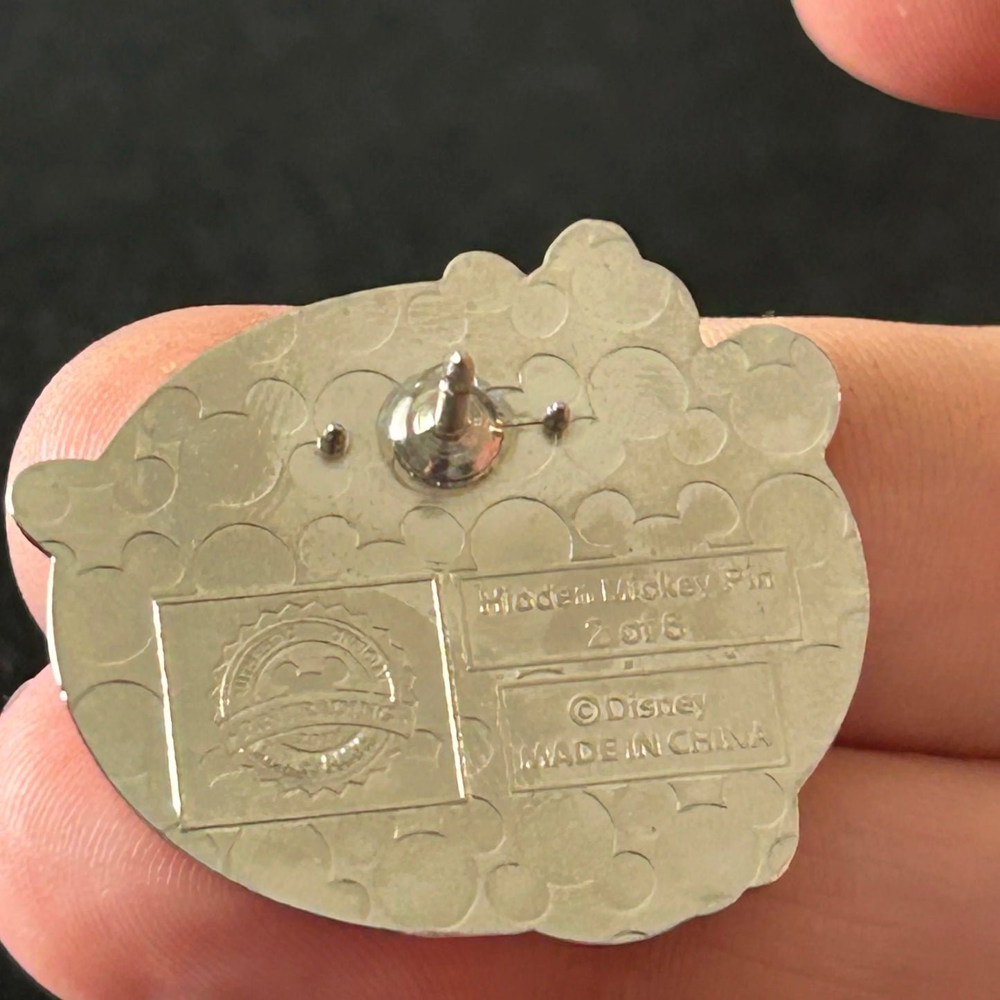 2019 - Minnie Mouse - Playing Harp - Hidden Mickey - Disney Pin