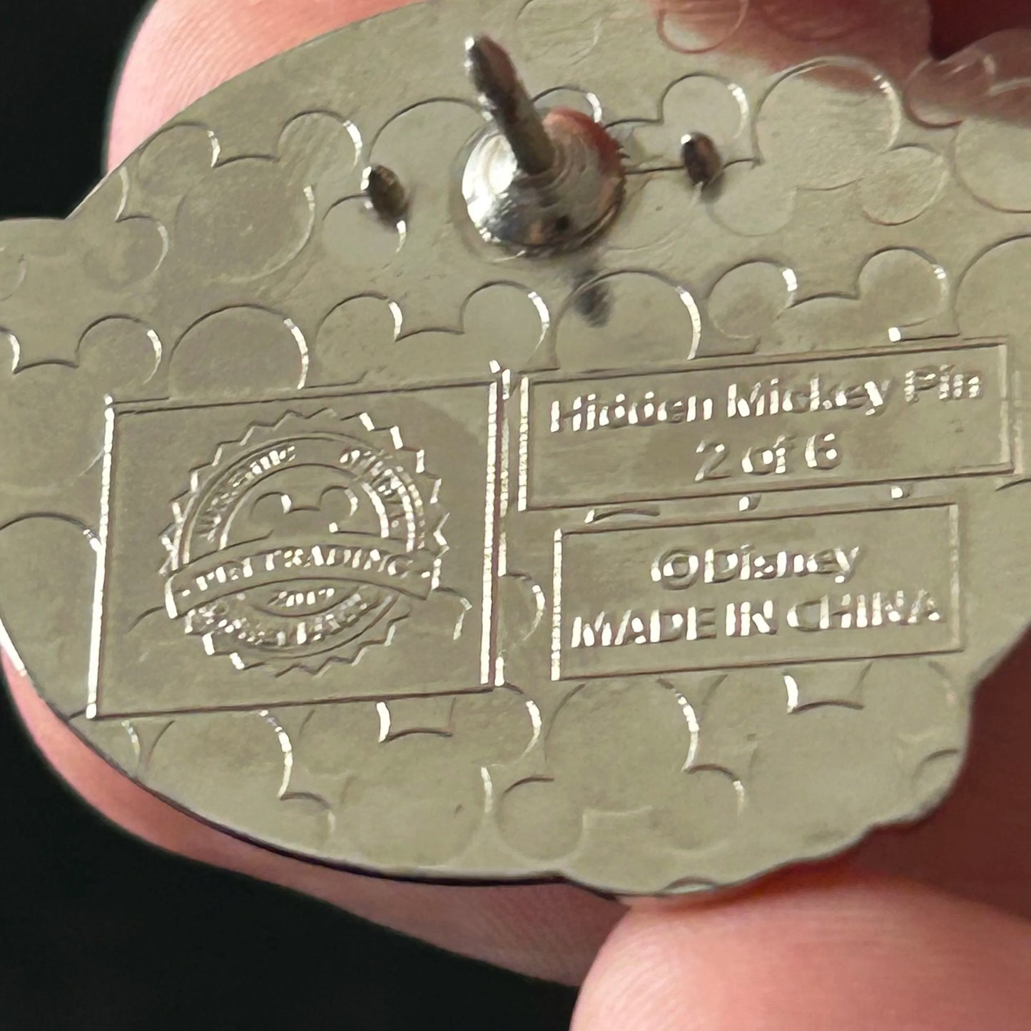 2019 - Minnie Mouse - Playing Harp - Hidden Mickey - Disney Pin
